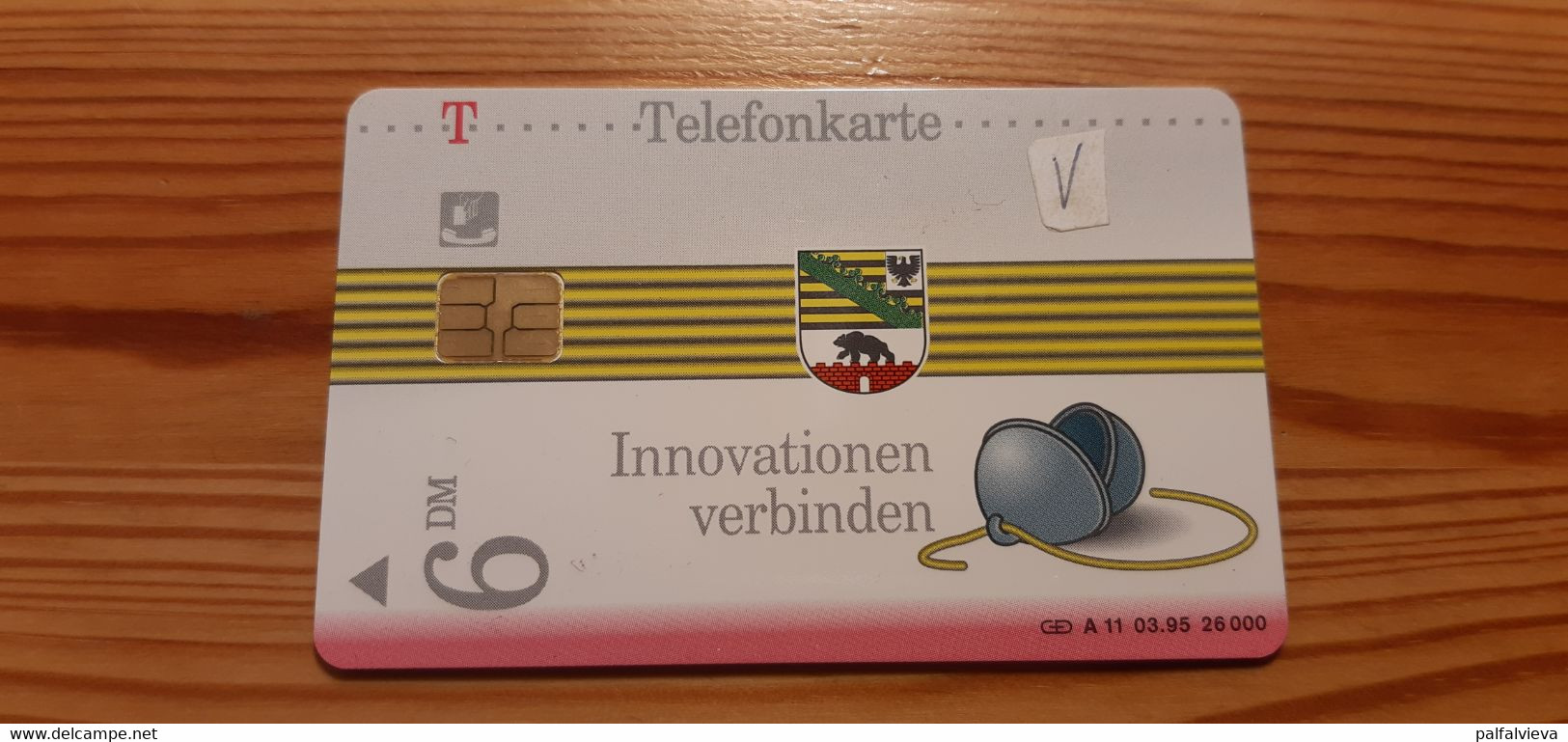 Phonecard Germany A 11 03.95 Direktion Magdeburg 26.000 Ex. - A + AD-Serie : Pubblicitarie Della Telecom Tedesca AG