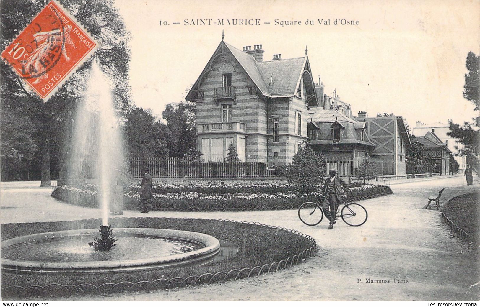 CPA - FRANCE - 94 - SAINT MAURICE - Square Du Val D'Osne - Marmuse PARIS - Saint Maurice