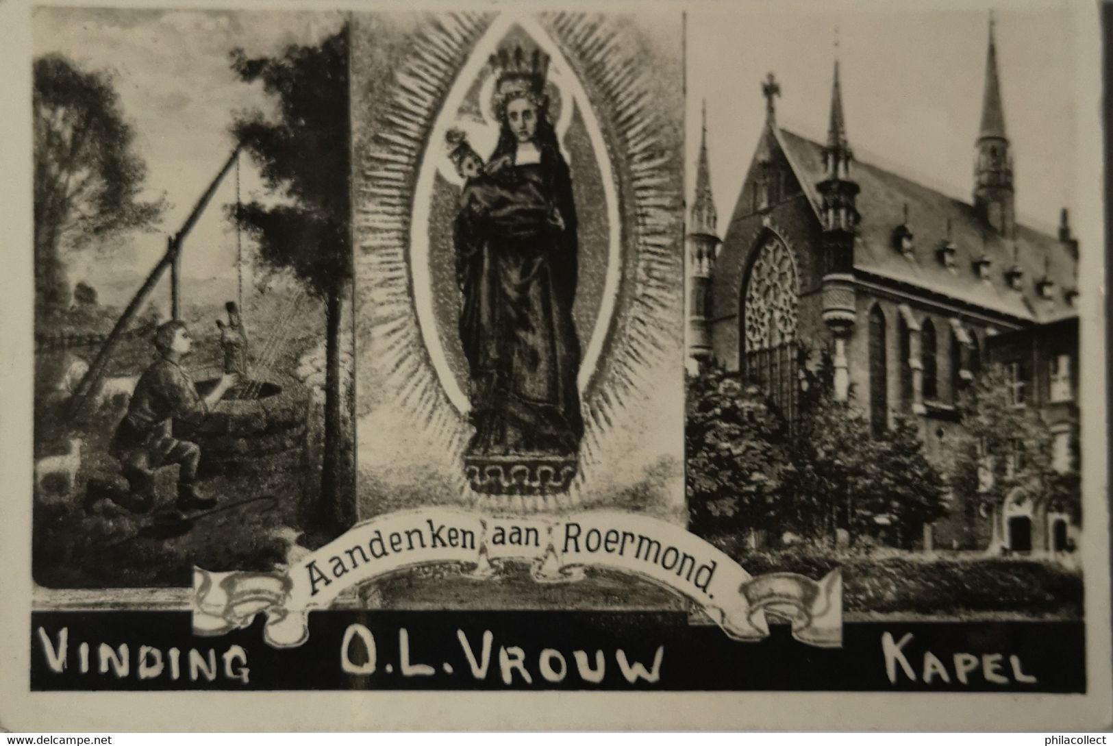 Roermond // Aandenken Vinding O. L. Vrouw Kapel 1935 - Roermond