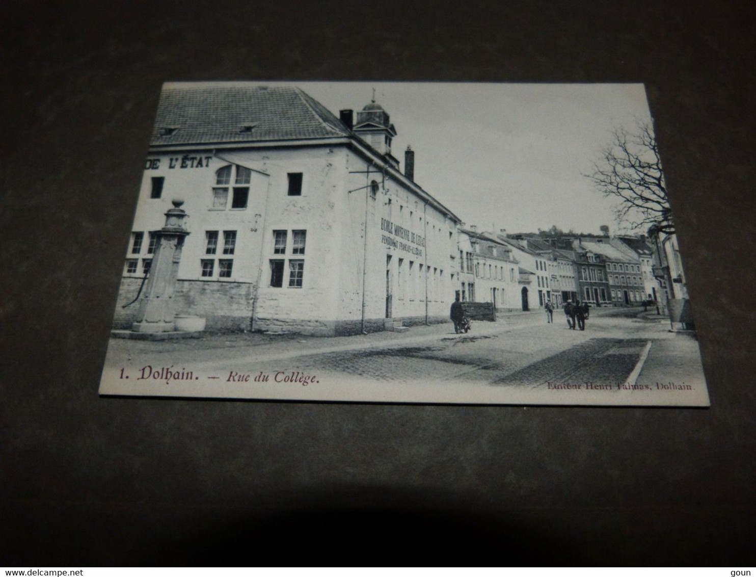 Carte Postale Dolhain Rue Du Collège - Limbourg