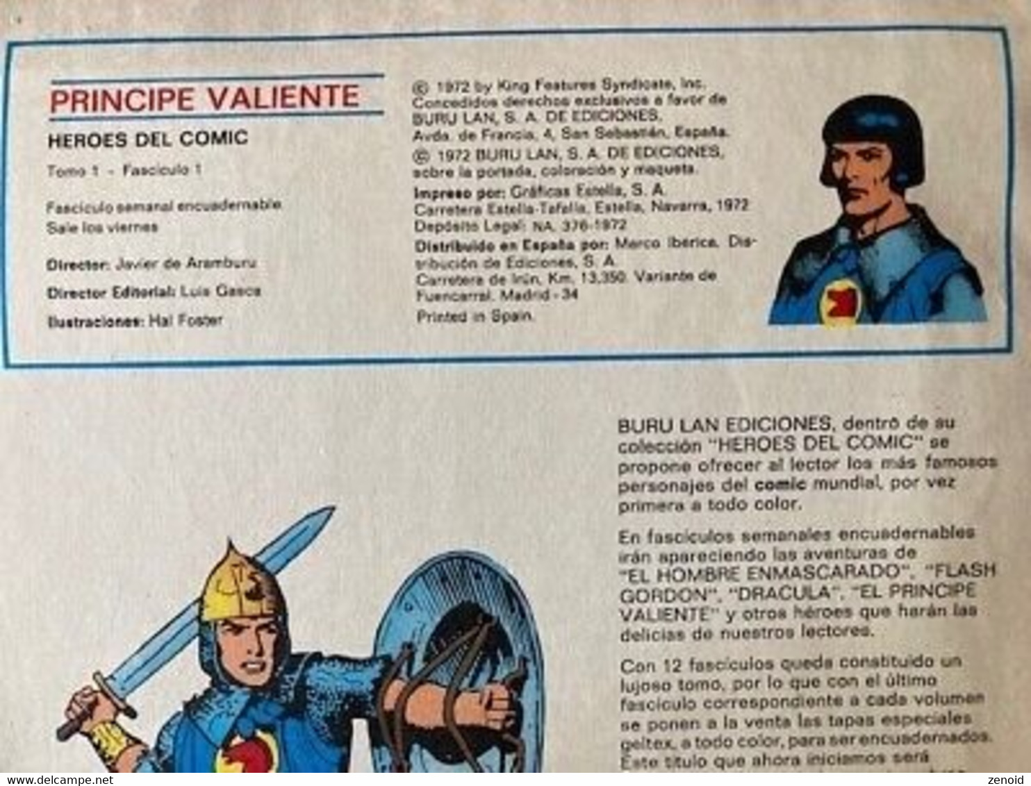 Prince Valiante 1 - Los Caballeros De La Tabla Ronda - 1972 - Prince Valiant