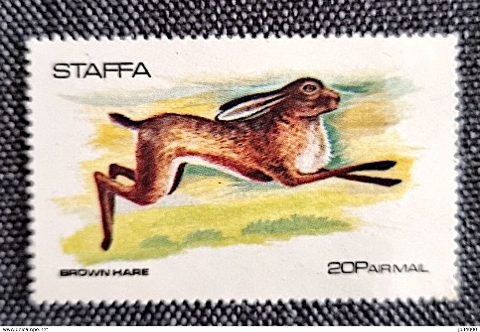 STAFFA Lapins, Lapin, Rabbit, Conejo. (1 Valeur Dentelée.) ** Neuf Sans Charnière - Lapins