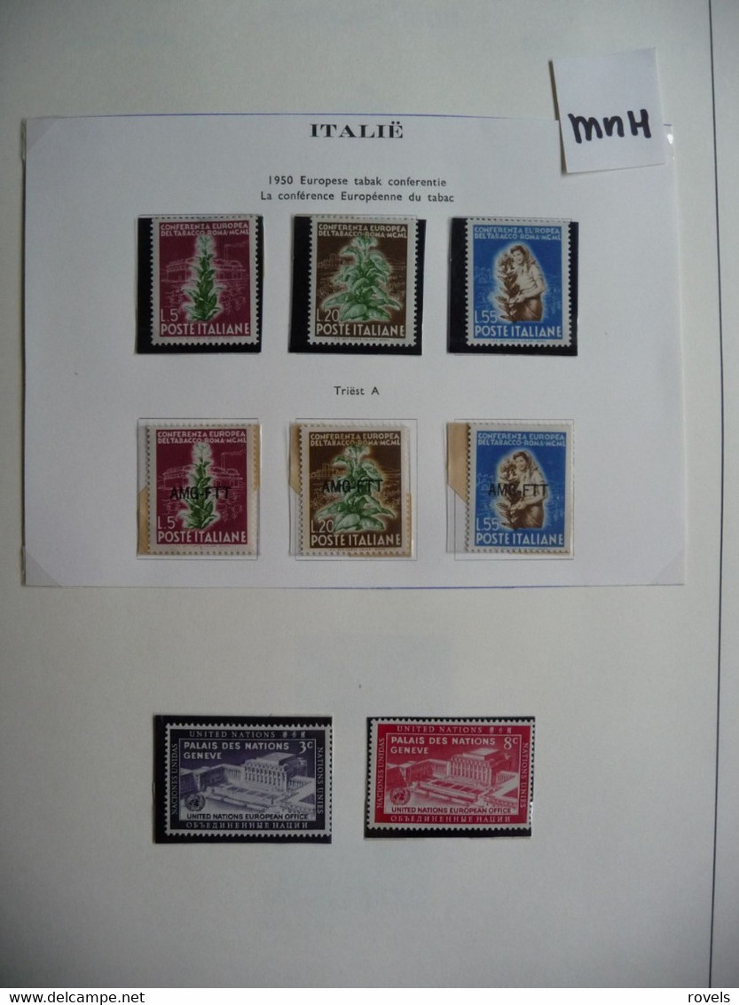 (cep) EUROPA  Vorläufer * precursors * précurseurs * LOT 1949 T/M 1955 SEE SCAN.