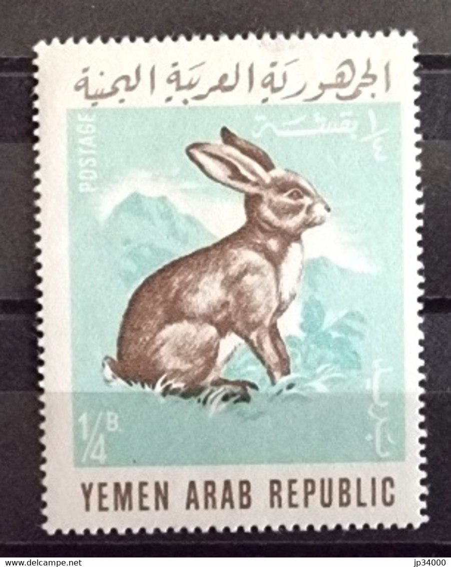 YEMEN REPUBLIQUE Lapins, Lapin, Rabbit, Conejo. Michel N° 485 ** Neuf Sans Charnière - Conigli
