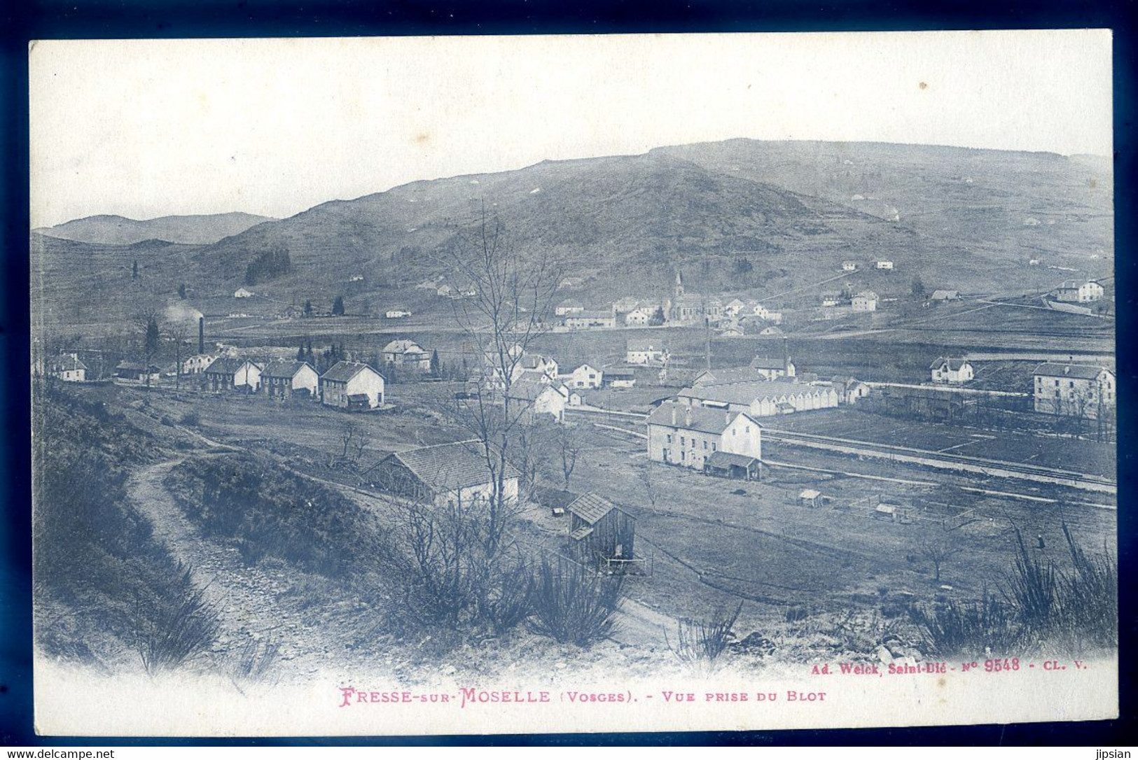 Cpa Du 88 Fresse Sur Moselle -- Vue Prise Du Blot  LANR2 - Fresse Sur Moselle