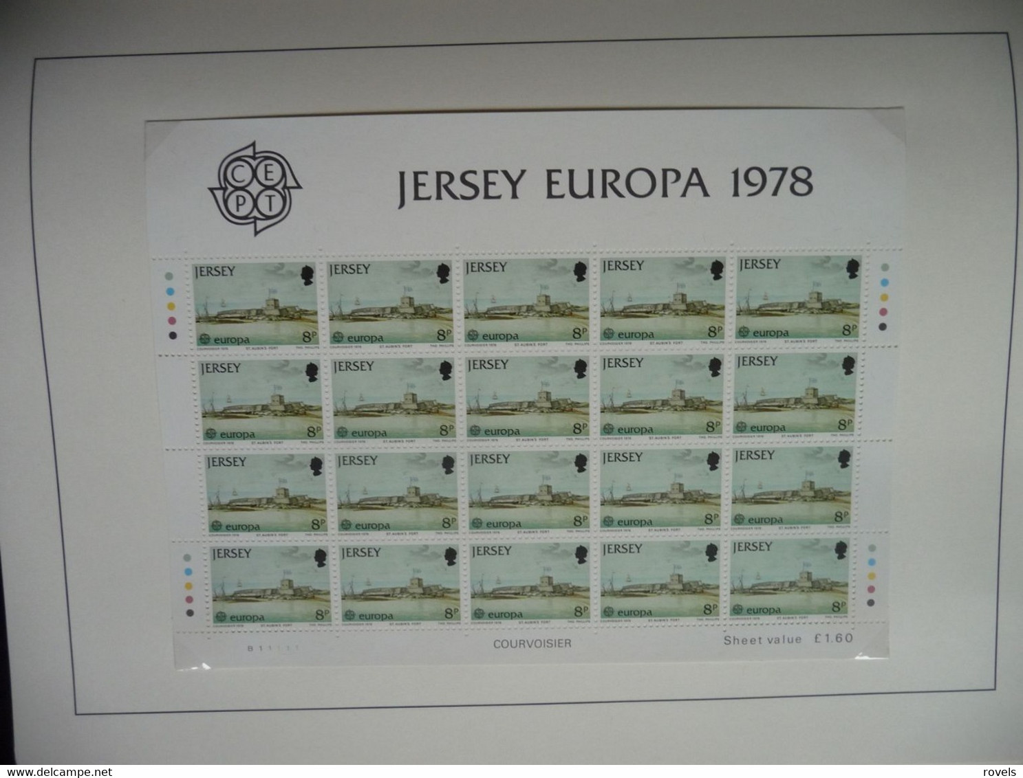 Europa -cept 1973 through 1978 MNH . all in a luxury leuchttrum album. see scan.