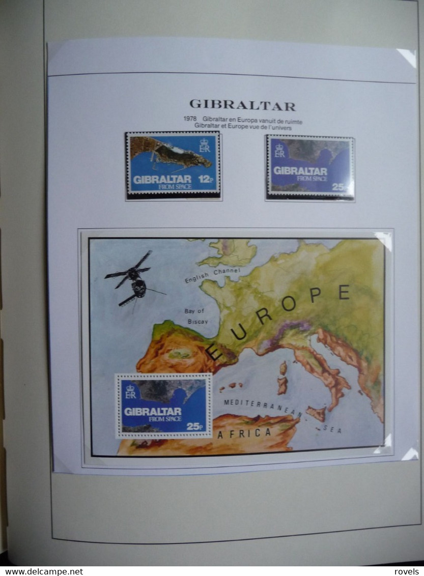 Europa -cept 1973 through 1978 MNH . all in a luxury leuchttrum album. see scan.