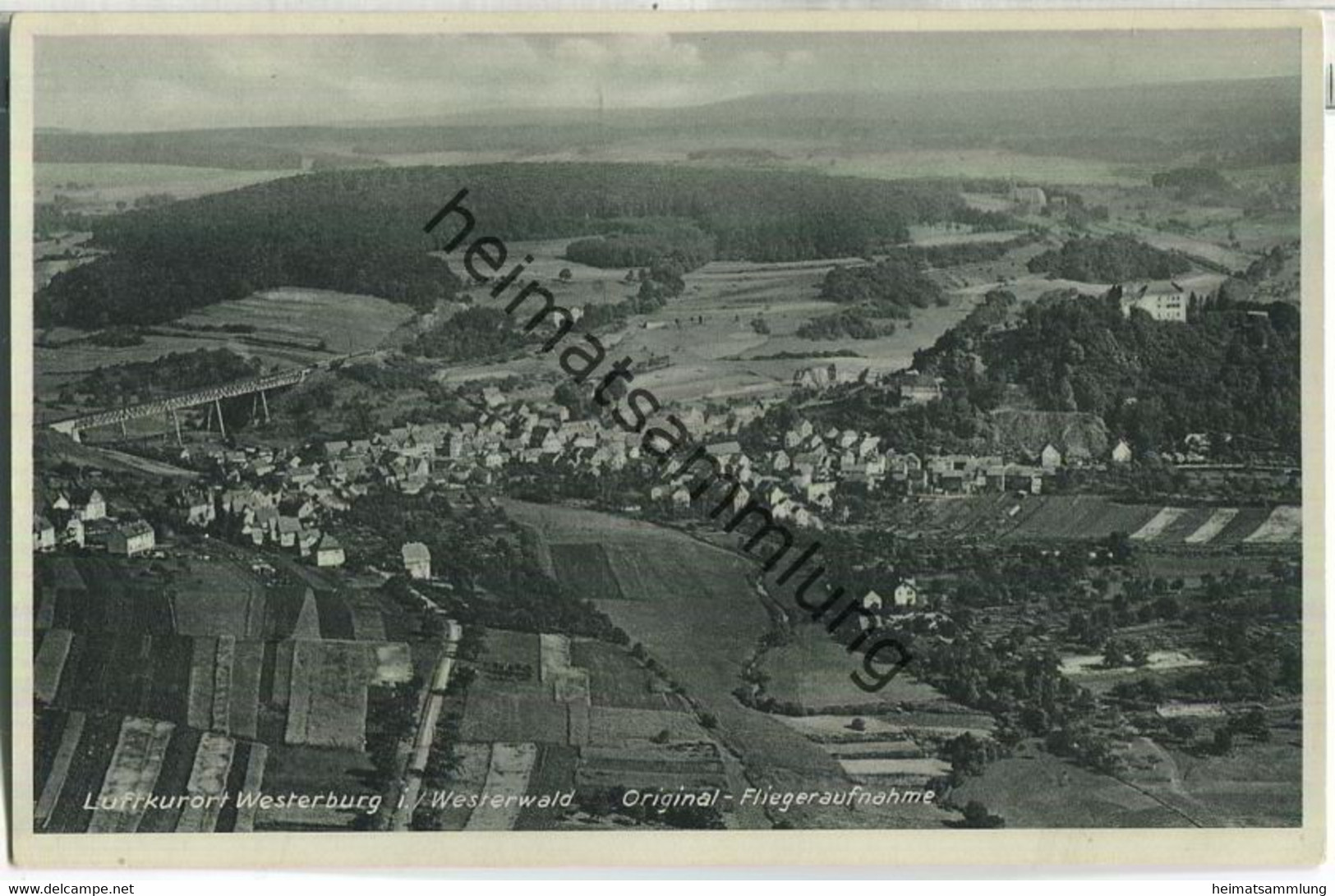 Westerburg - Fliegeraufnahme - Verlag P. Kaesberger Westerburg - Westerburg