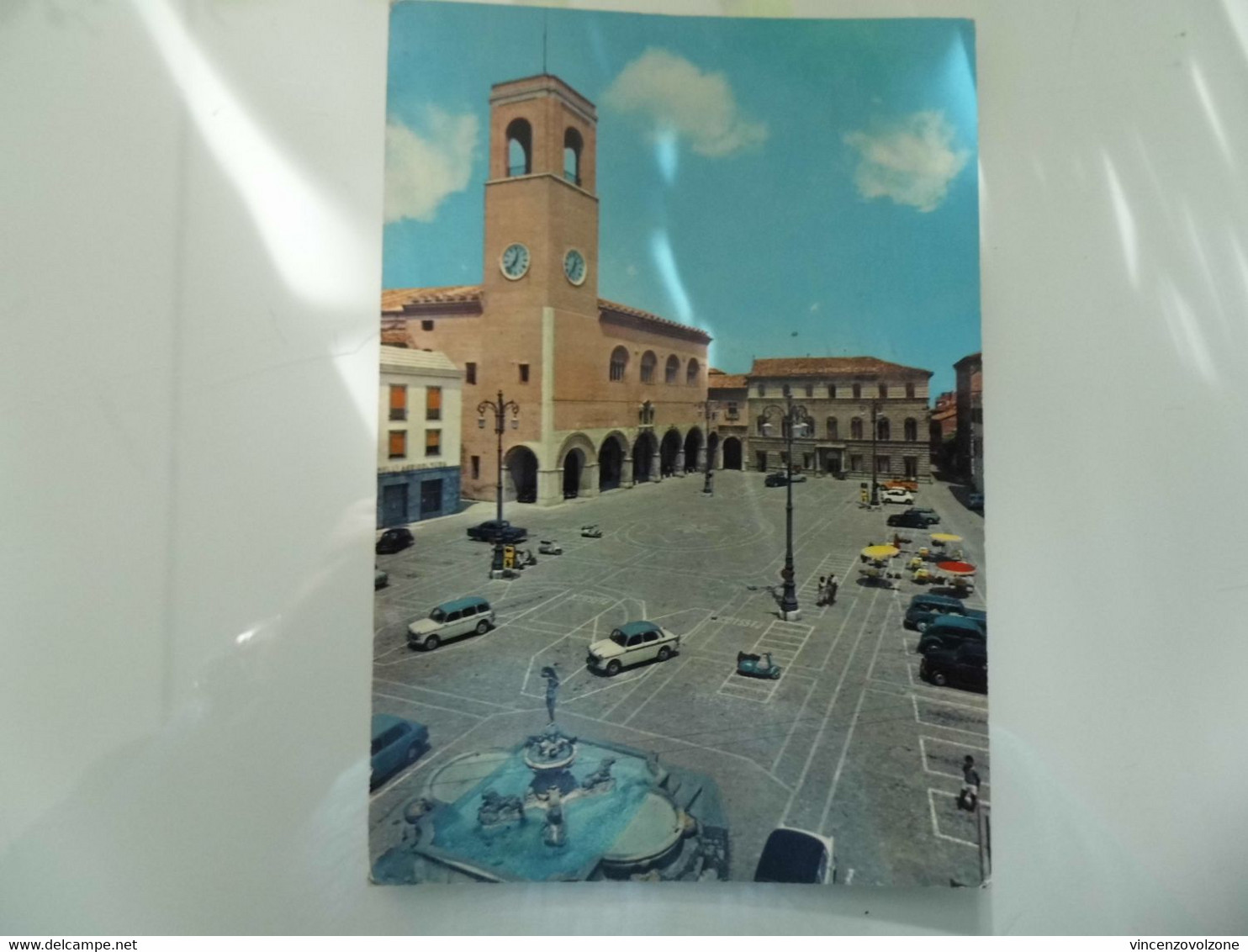 Cartolina Viaggiata "FANO Piazza XX Settembre" 1972 - Fano