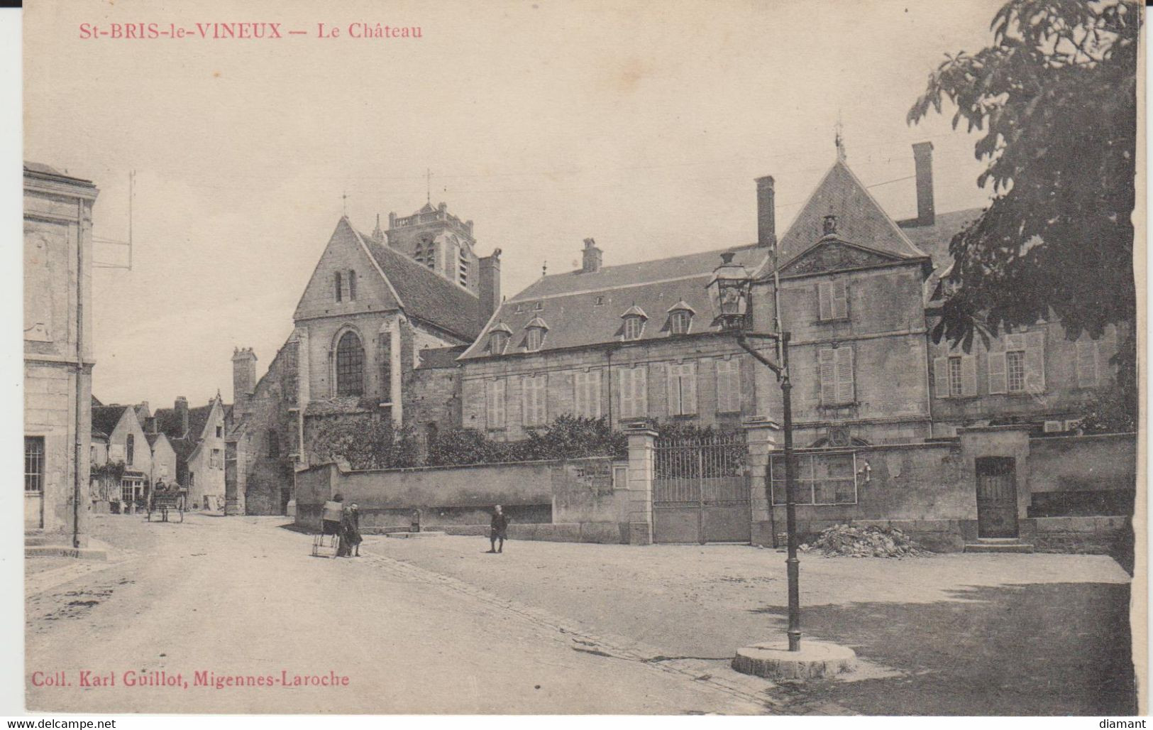 SAINT BRIS LE VINEUX (89) - Le Château - Bon état - Saint Bris Le Vineux