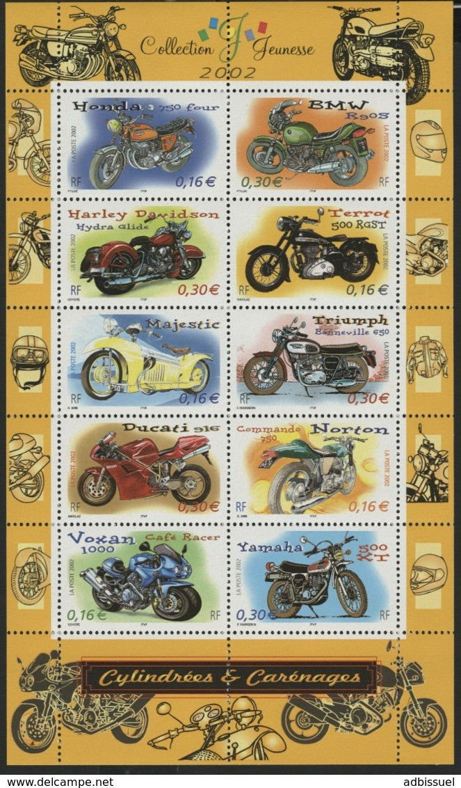 BF 51 Vendu à La Valeur Faciale "CYLINDRES ET CARENAGES / Collection Jeunesse". Neuf Sans Charnière ** MNH. TB - Moto