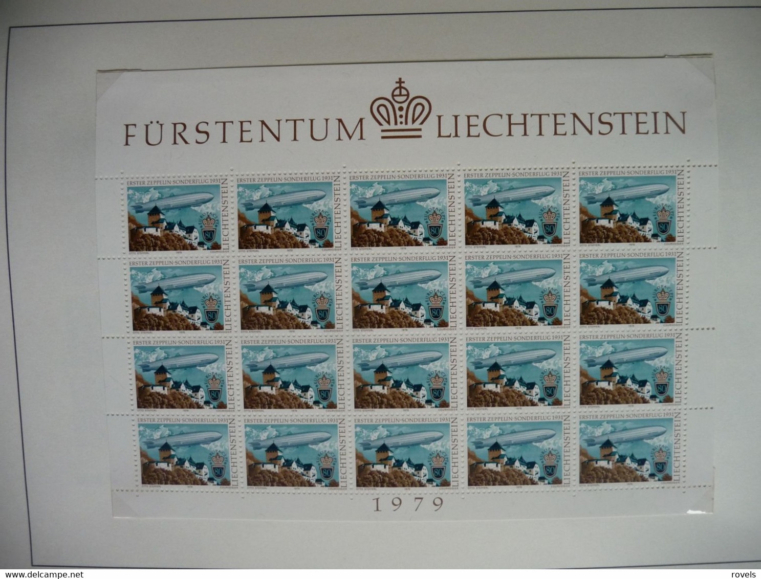 Europa -cept 1979 through 1982 MNH . all in a luxury leuchttrum album. see scan.