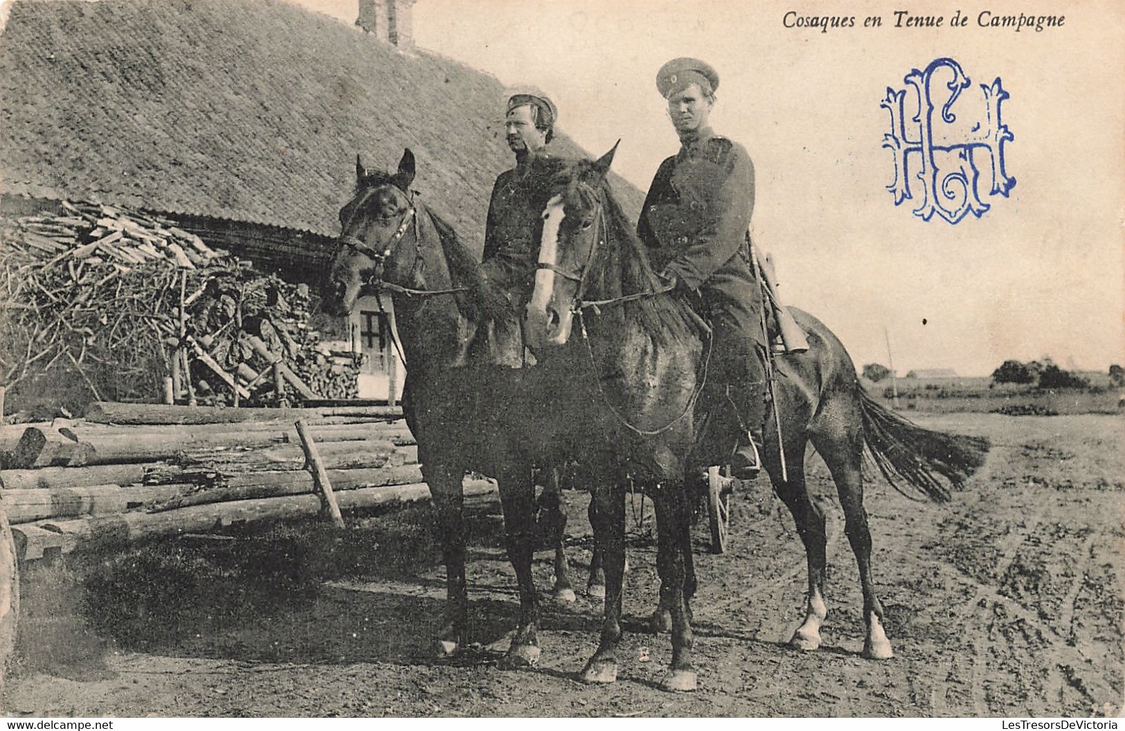 CPA - Belgique - Liège - Angleur - Cosaques En Tenue De Campagne - Oblitéré Angleur - 1911 - Cheval - Soldat - Other & Unclassified