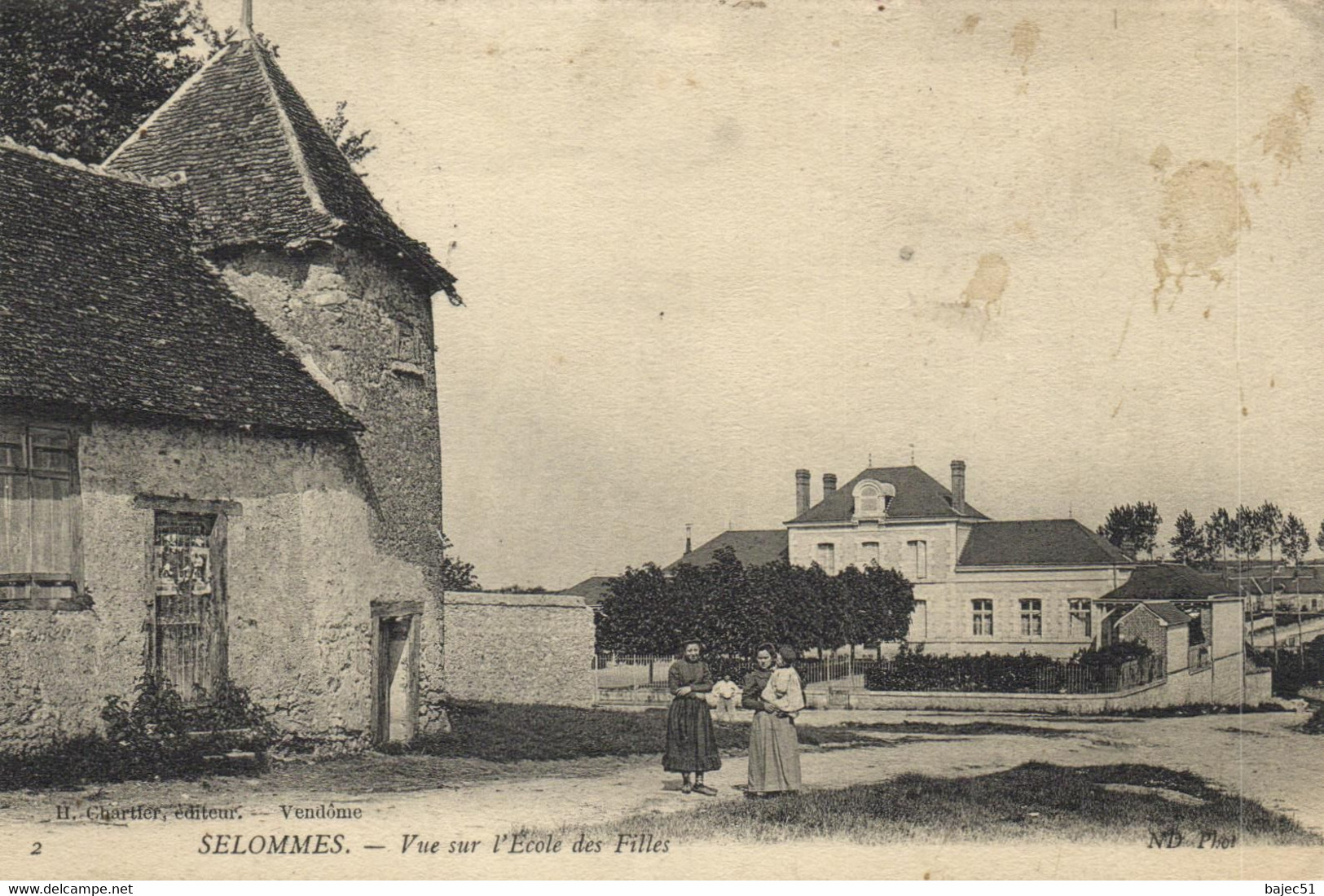 Selommes - L'école Des Filles - Selommes