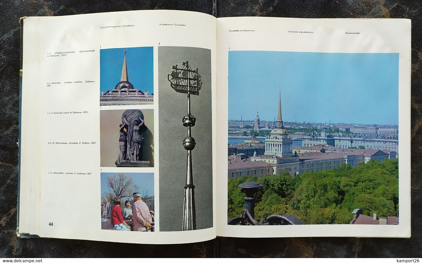 1960 LENINGRAD Guide St. Petersburg USSR Hero-City PETROGRAD History SOVIET Life - Europe