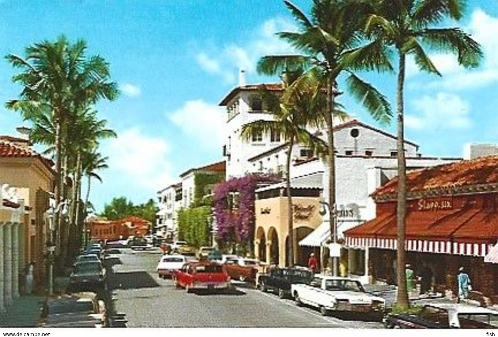United States & Marcofilia, Florida, Palm Beach, Worth Avenue, 5th Avenue Of The South, Palm Springs To  Bahamas (79) - Palm Beach