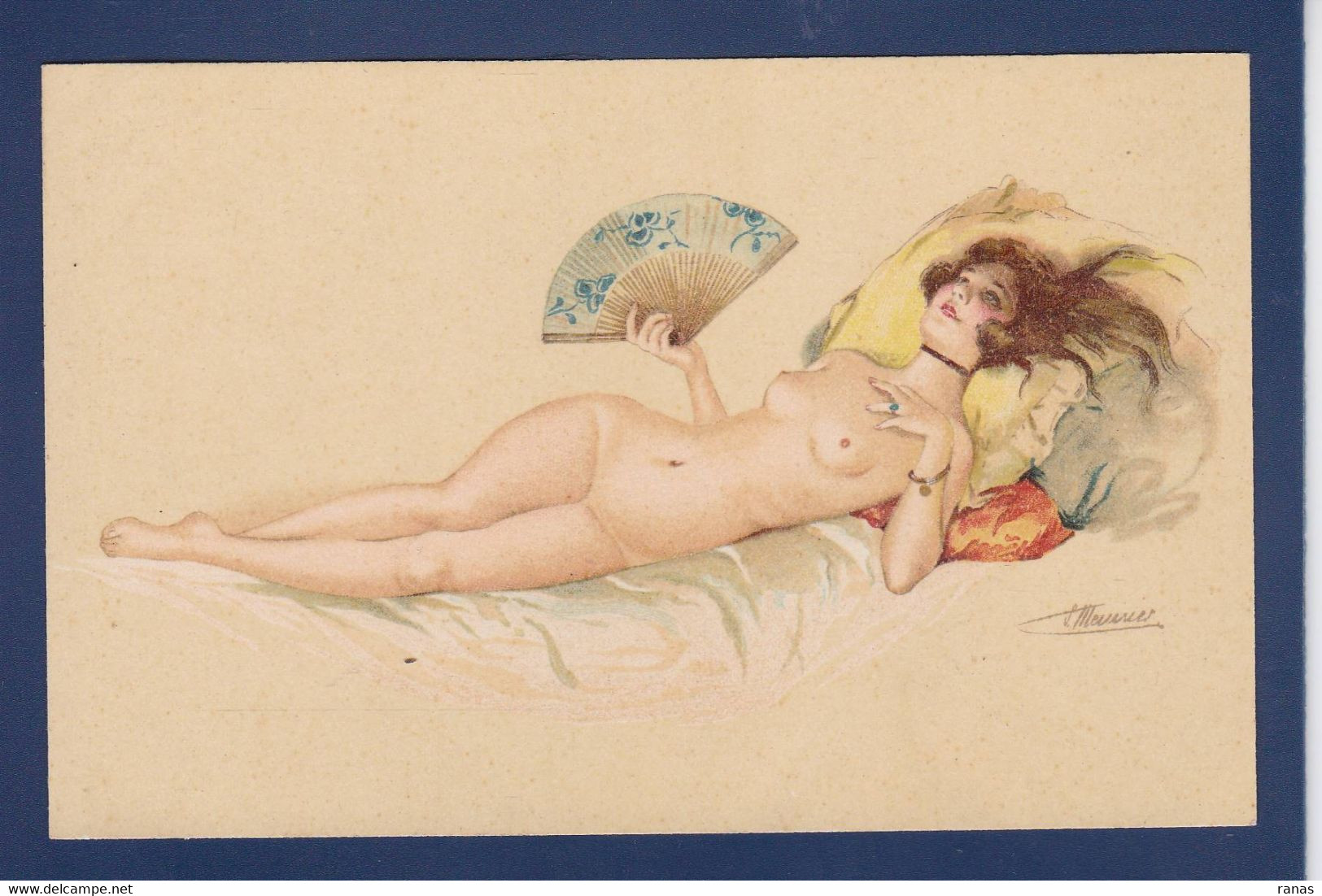 CPA Meunier Suzanne Femme Woman Nue Nu Nude érotisme éros Risque Non Circulé - Meunier, S.