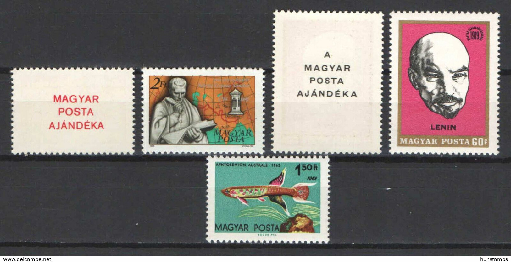 Specials - Hungary 1962-1984. 3 Different Error Stamps, Or Backside Text Issues ! MNH (**) - Variedades Y Curiosidades