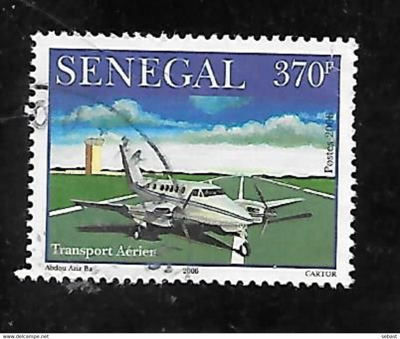 TIMBRE OBLITERE DU SENEGAL DE 2006 N° MICHEL 2112 - Sénégal (1960-...)