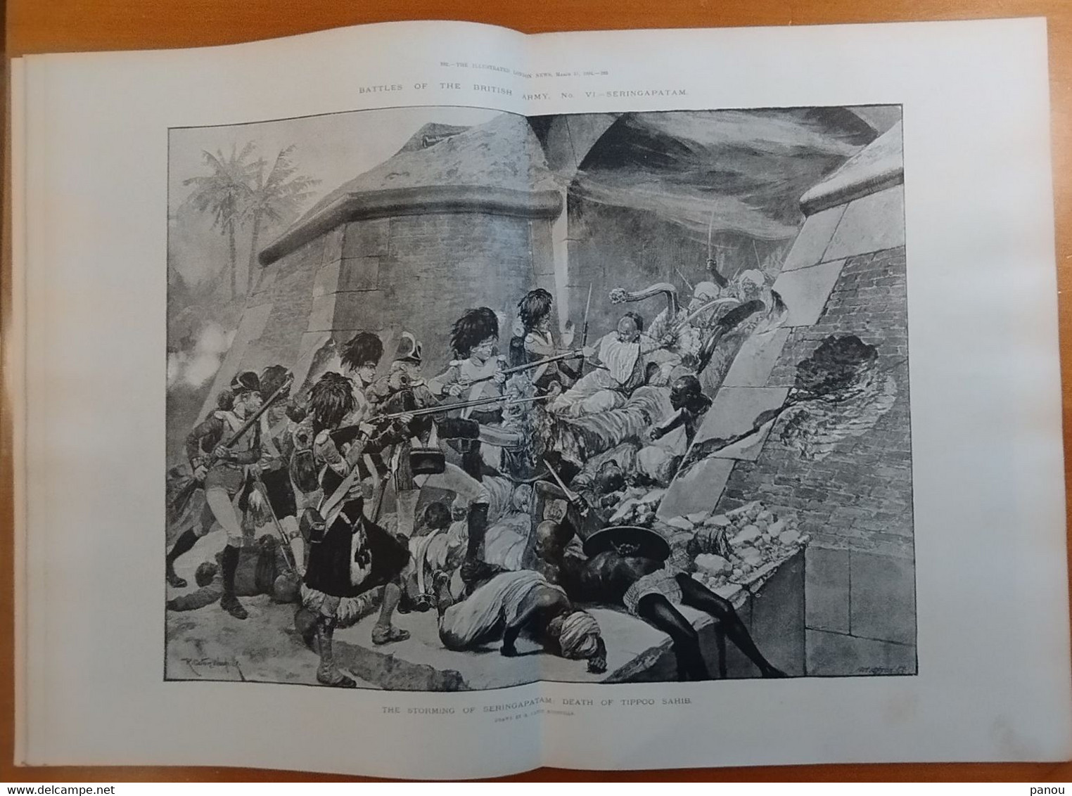 THE ILLUSTRATED LONDON NEWS 2867. MARCH 31, 1894. INDIA AFGHANISTAN. KOSSUTH, HUNGARY, BUDA PESTH. BATTLES SERINGAPATAM - Otros & Sin Clasificación