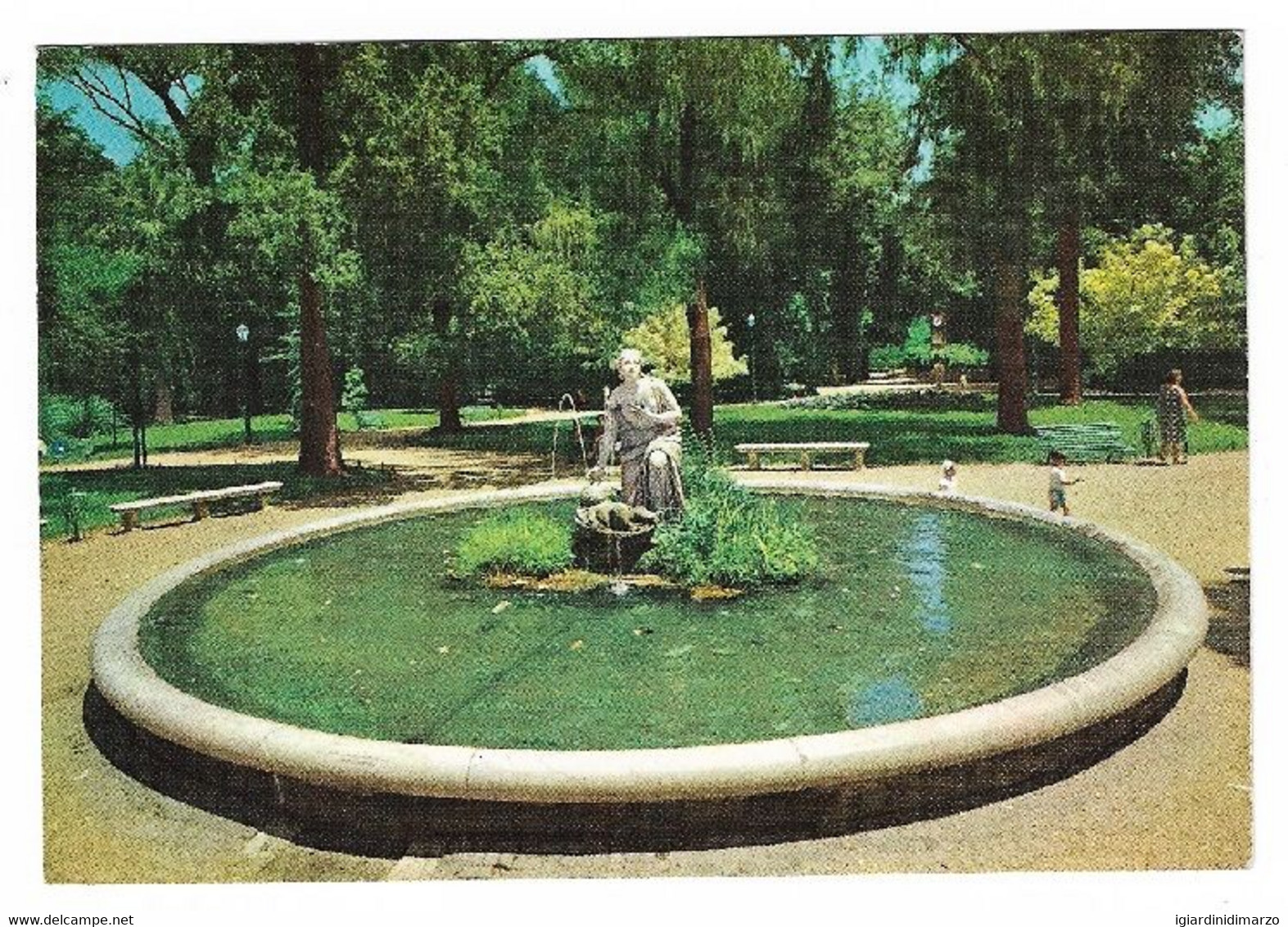 ROMA - Villa BORGHESE - Fontana Della Minerva - ANIMATA - Nuova, Non Viaggiata - In Buone Condizioni. - Parken & Tuinen