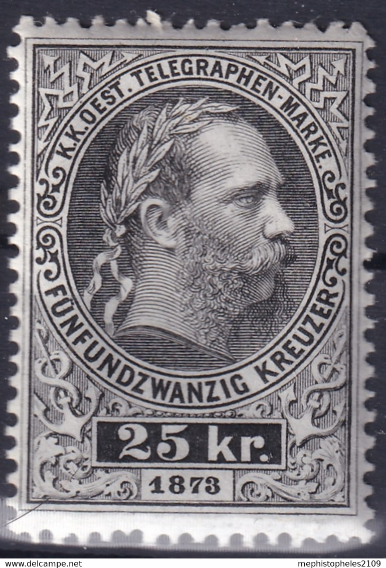 AUSTRIA 1874/75 - MNH - ANK 12 - Telegraphenmarke - Telégrafo