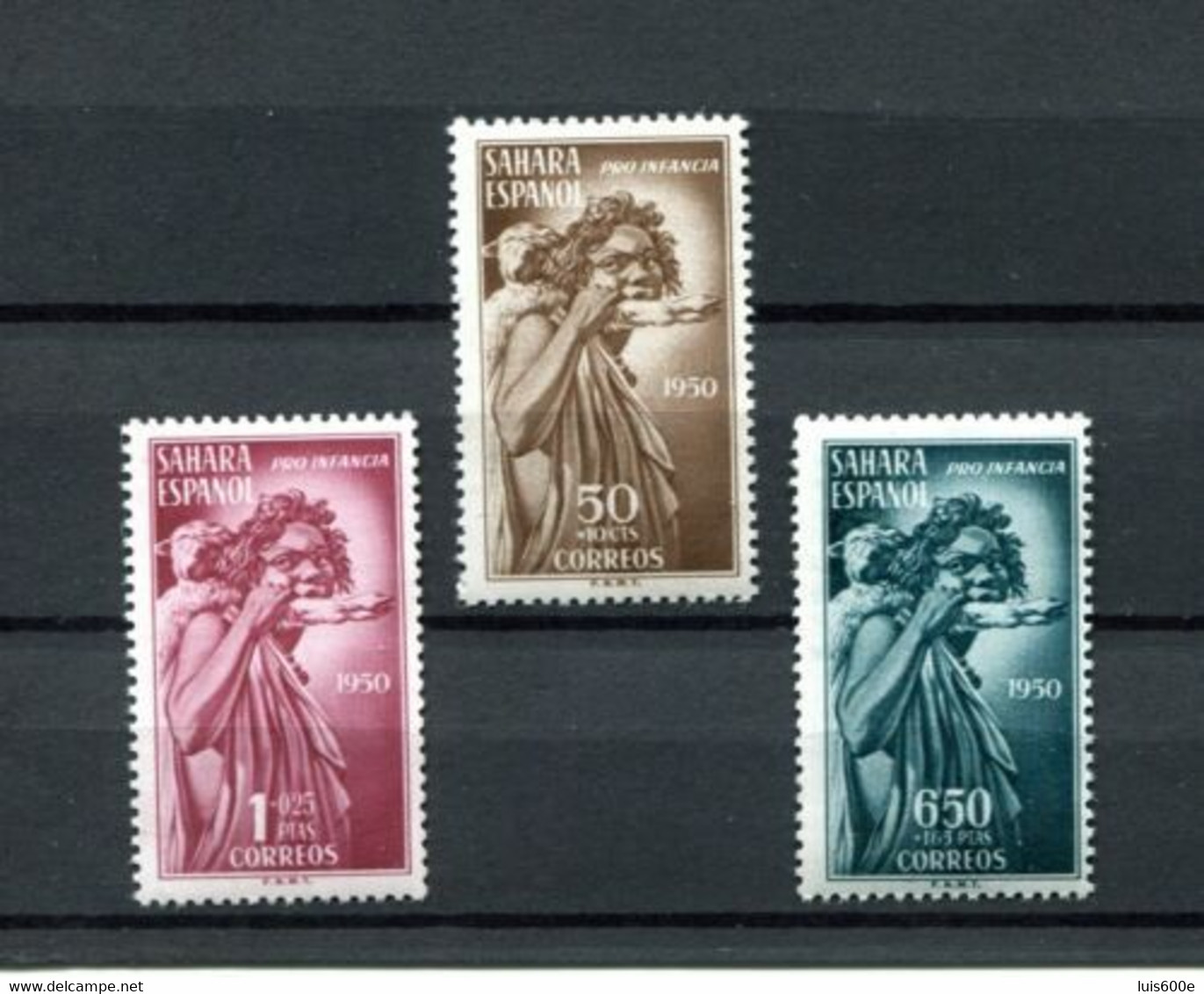 1950.SAHARA.EDIFIL 83/85**.NUEVOS SIN FIJASELLOS.(MH).CATALOGO 36€ - Sahara Español