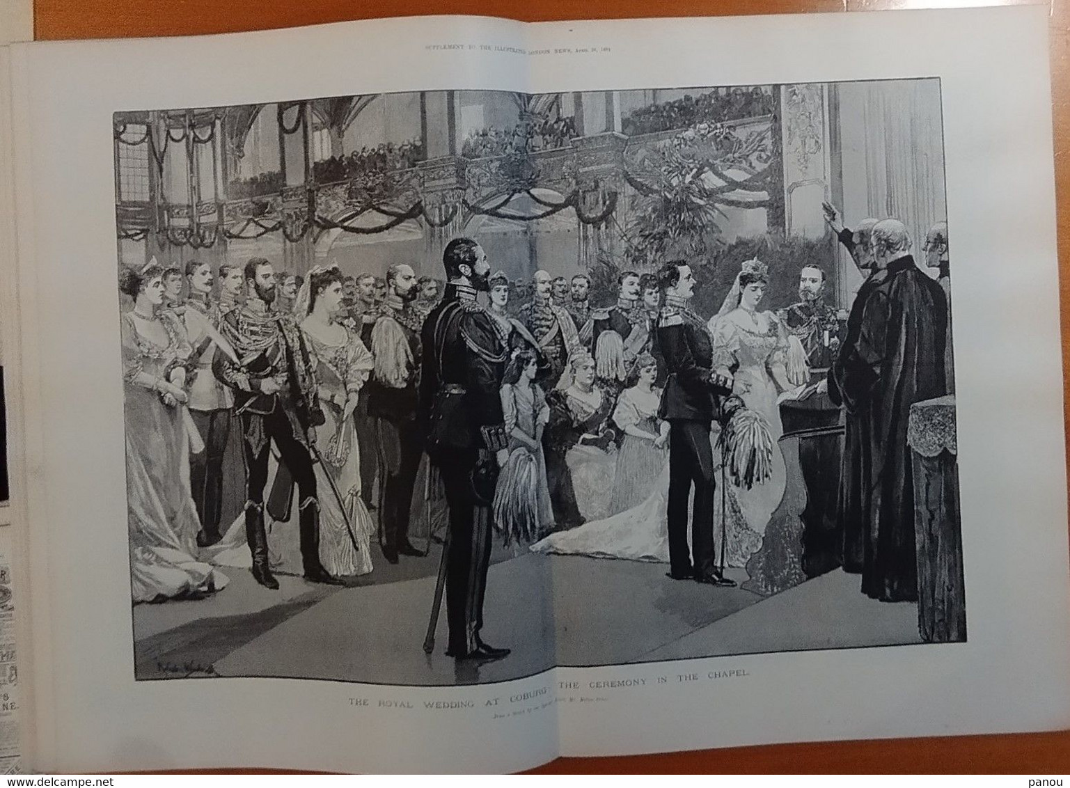 THE ILLUSTRATED LONDON NEWS 2871. APRIL 28, 1894. ROYAL MARRIAGE AT COBURG - Other & Unclassified
