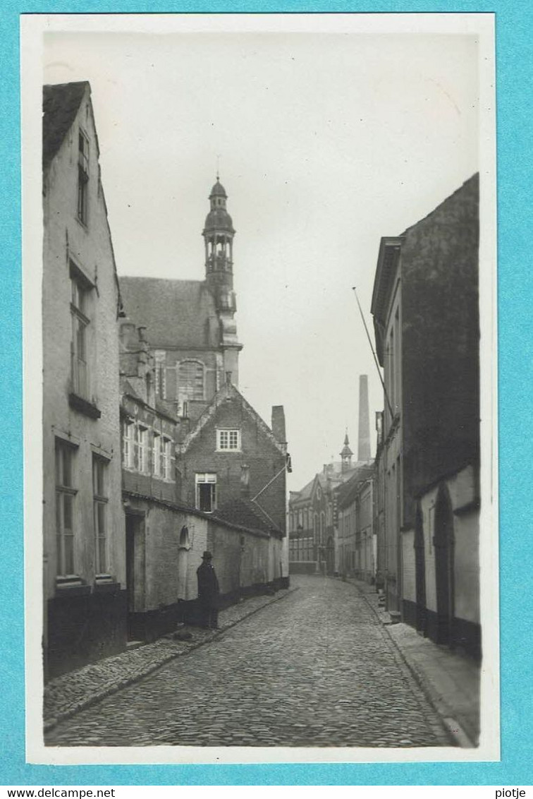 * Lier - Lierre (Antwerpen - Anvers) * (Carte Photo - Fotokaart) Begijnhof, Béguinage, Magarithastraat, Old, Rare - Lier