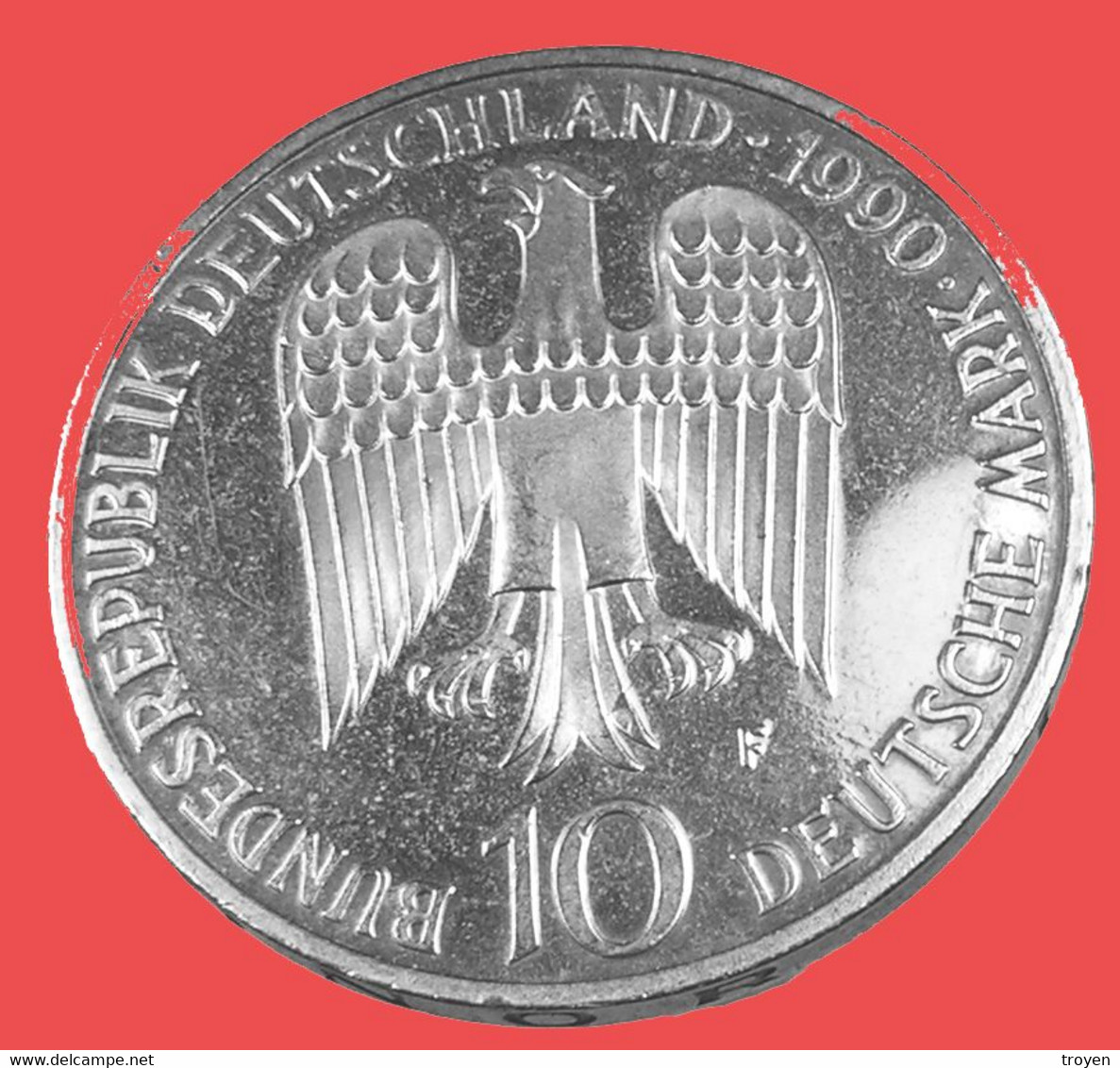 10 Marks - Allemagne - Argent - 1990 - Stuttgart - Sup - - Verzamelingen