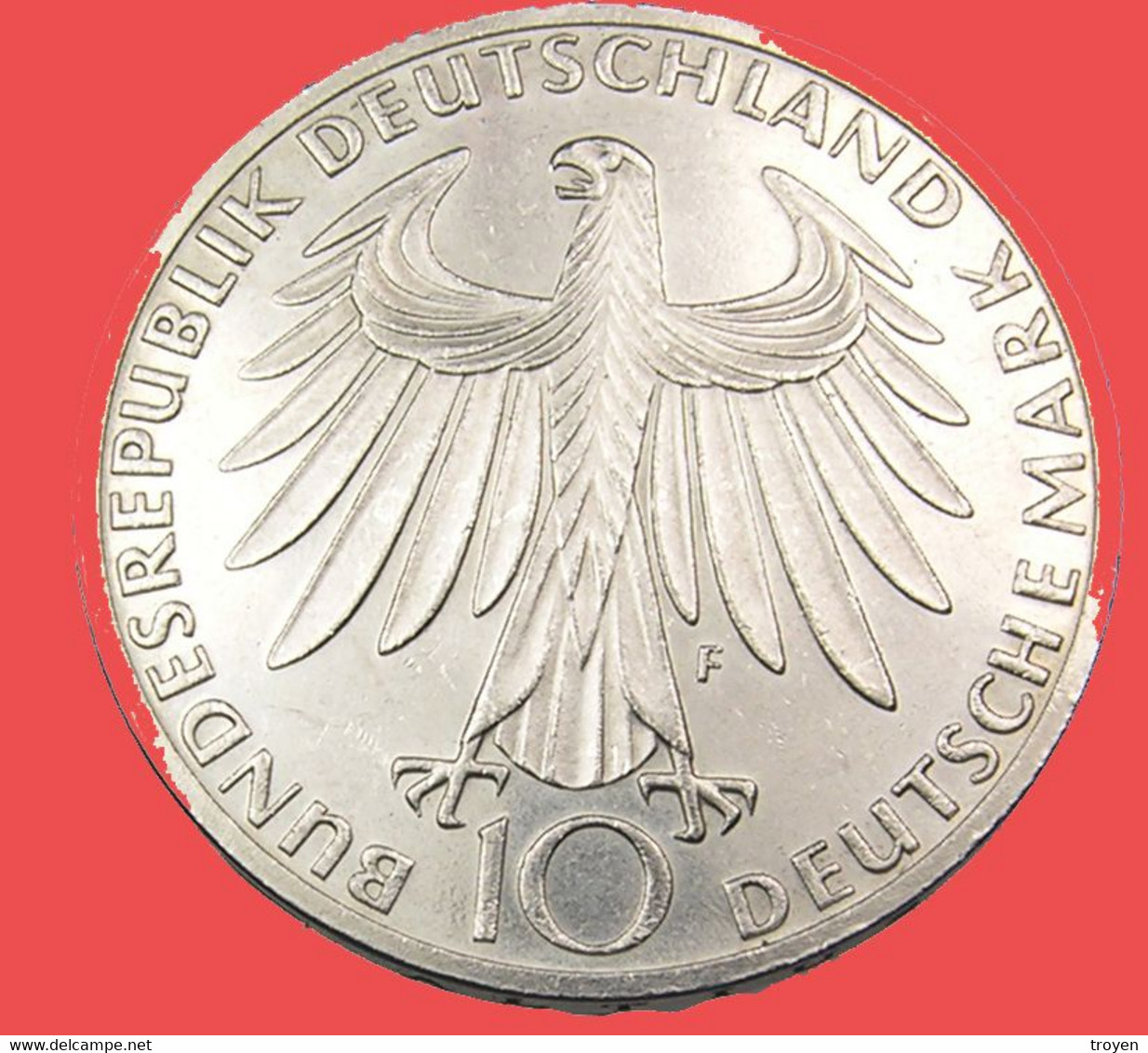 10 Marks - Allemagne - Argent - 1972 - Munich - TTB + - - Collections