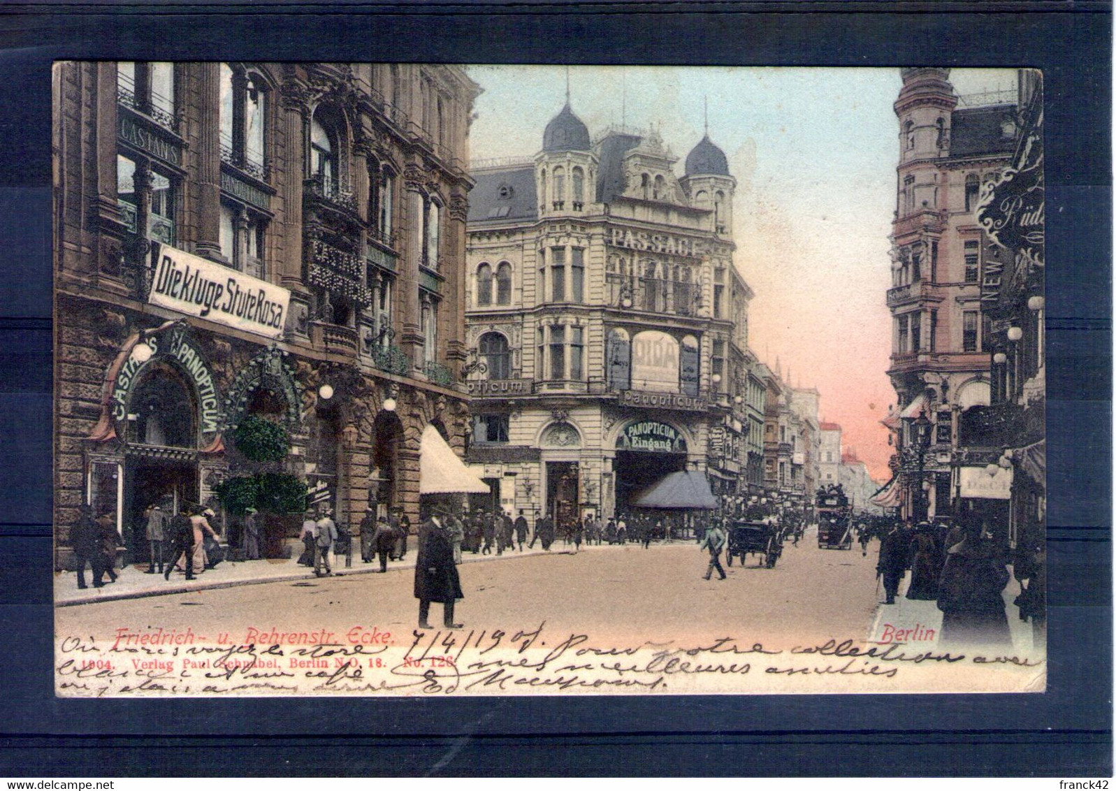 Allemagne. Berlin. Friedrich U. Behrenstr. Ecke - Friedrichshain