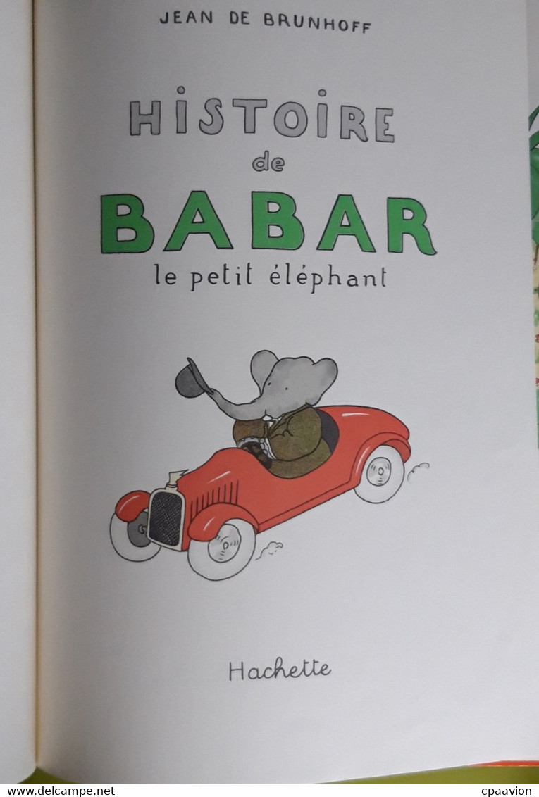 HISTOIRE DE BABAR - Hachette