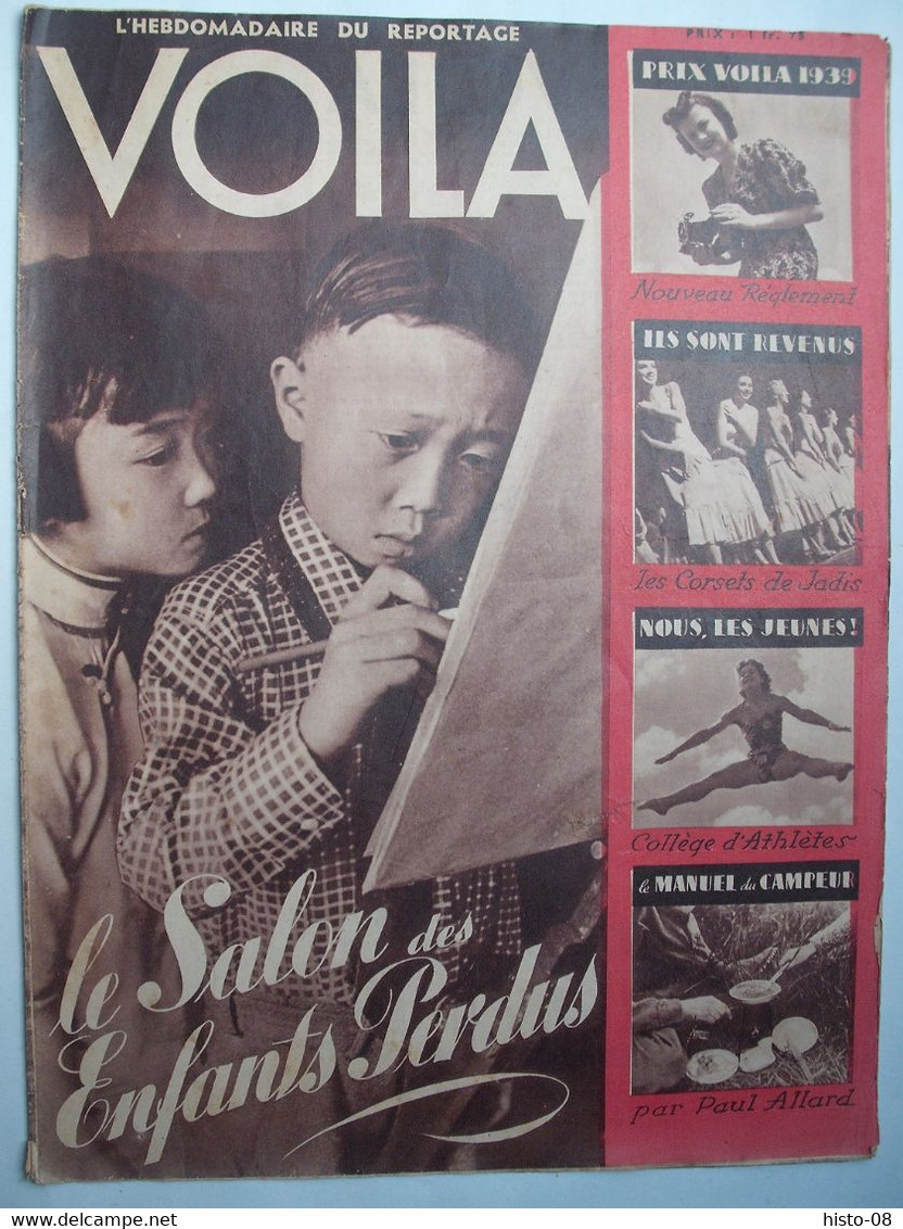 VOILA : 1939 : CHINE . CAMPEURS .  MARSEILLE  - CHATEAU D' IF . ACTUALITES . Etc . - Algemene Informatie