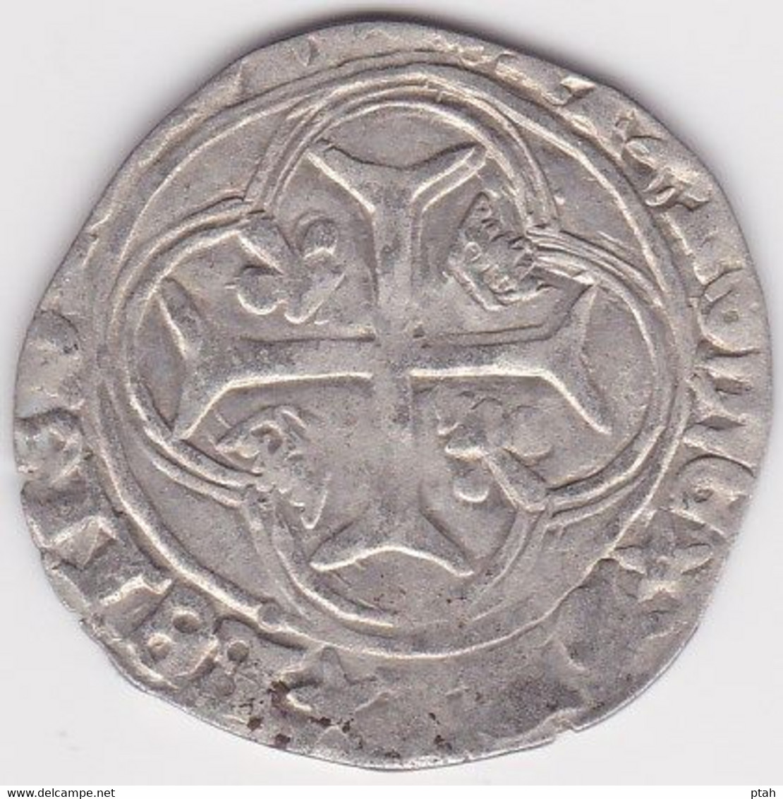 FRANCE, Charles VII, Blanc - 1422-1461 Karl VII. Der Siegreiche