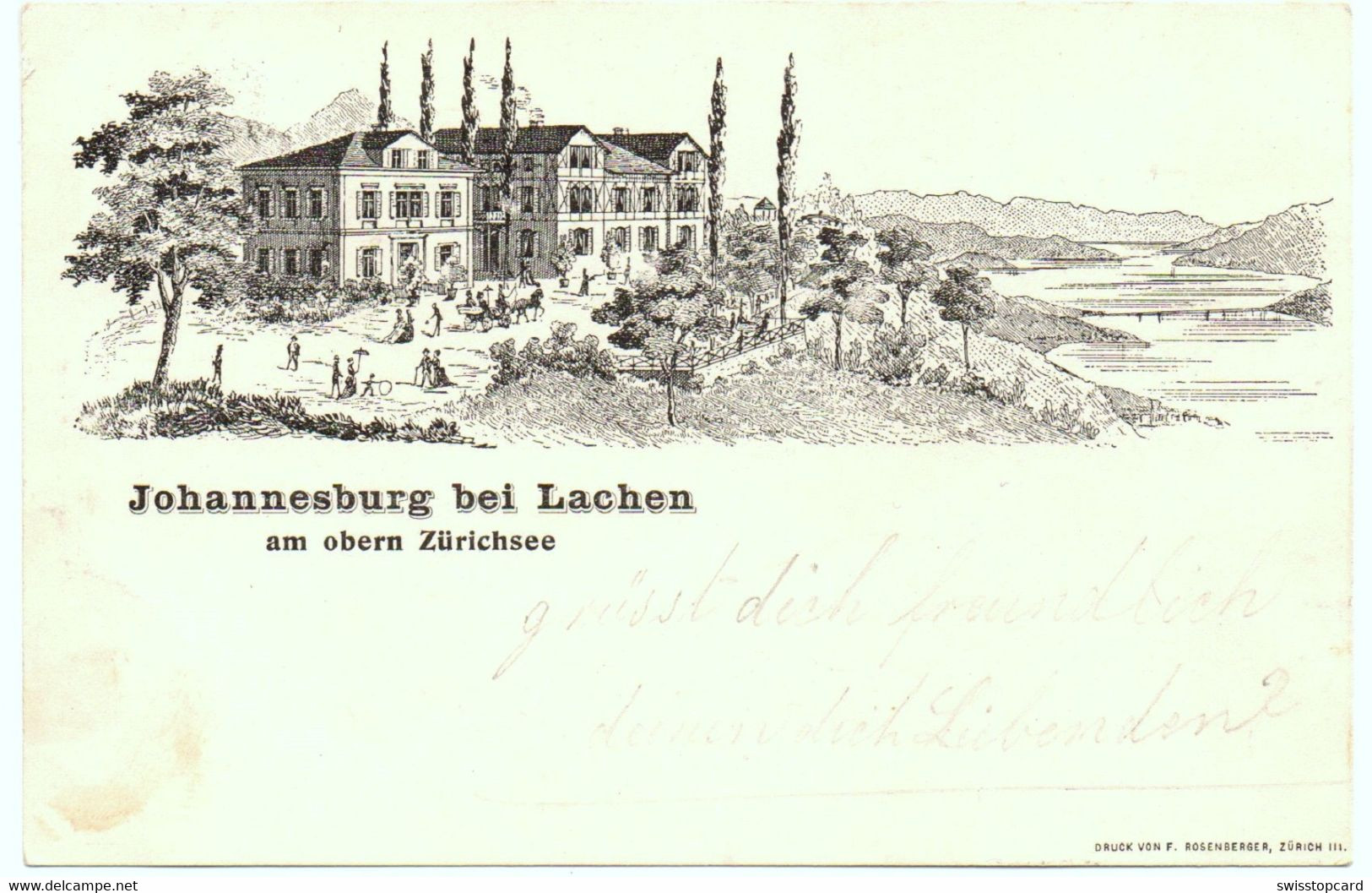 LITHO Johannesburg Bei Lachen Am Oberen Zürichsee - Lachen