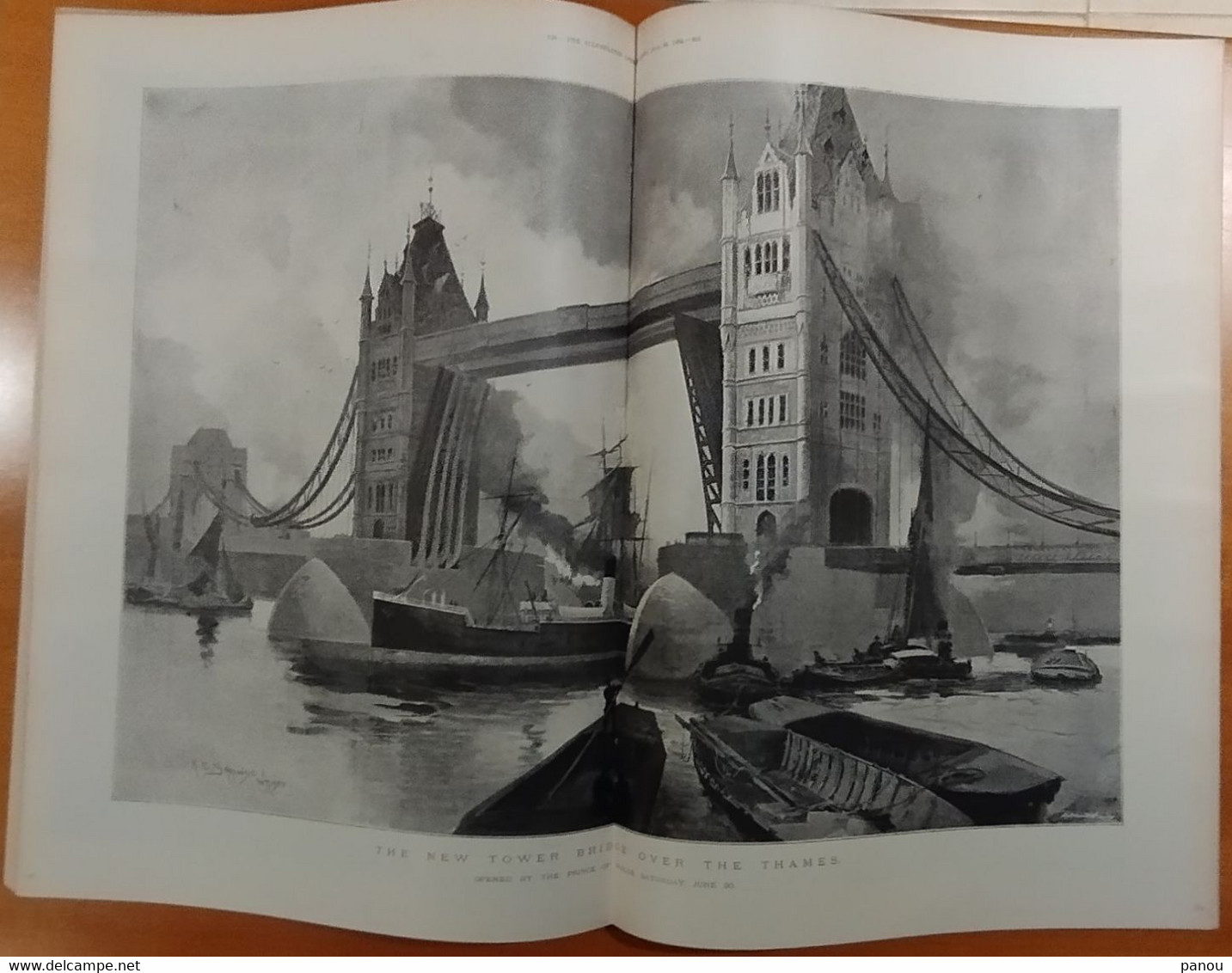 THE ILLUSTRATED LONDON NEWS 2880. JUNE 30, 1894. CARNOT. TOWER BRIDGE THAMES - Andere & Zonder Classificatie