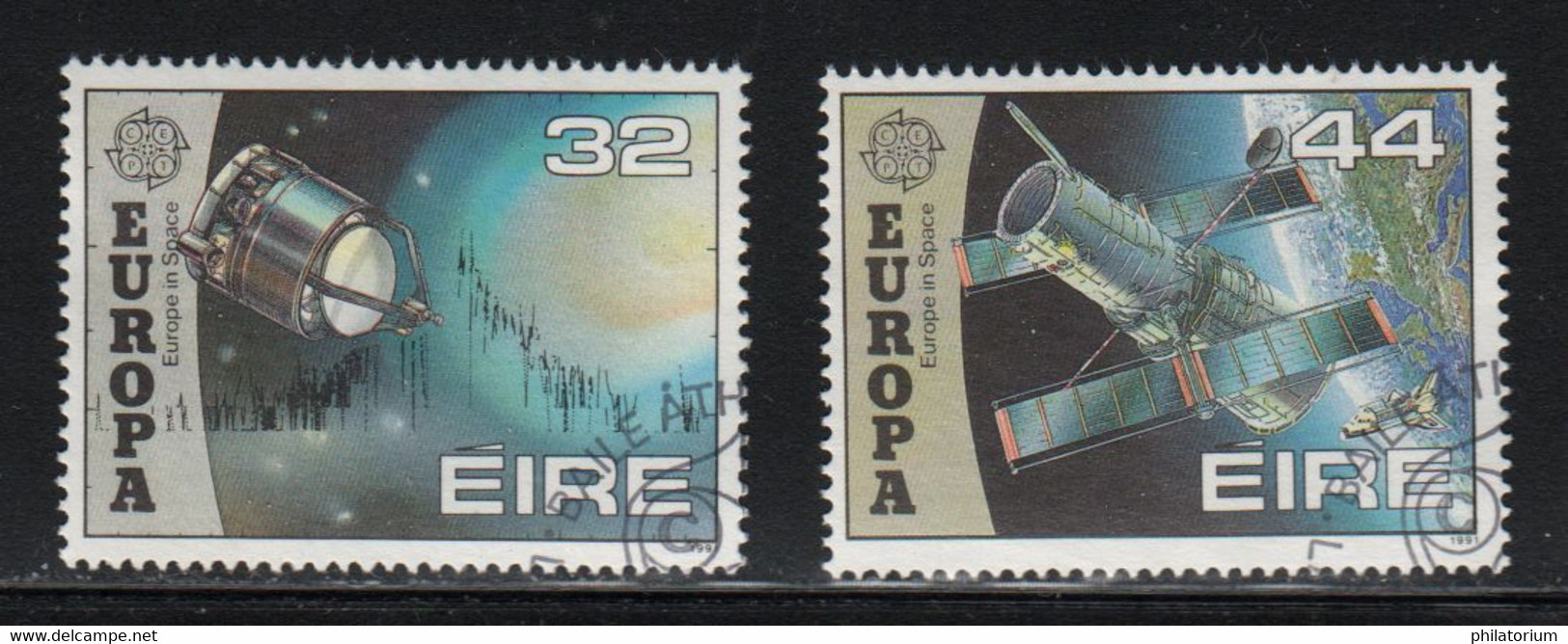 Eire, Irlande O; Yv 762, 763; Europa (1991) - Used Stamps