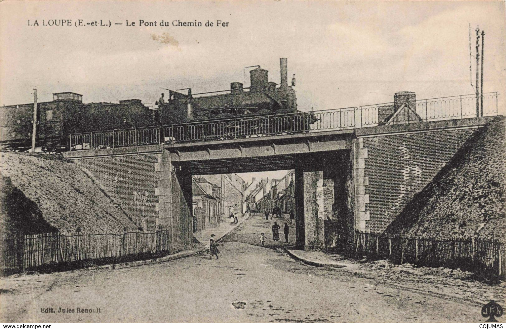 28 - LA LOUPE - S07759 - Le Pont Du Chemin De Fer - Train - L1 - La Loupe
