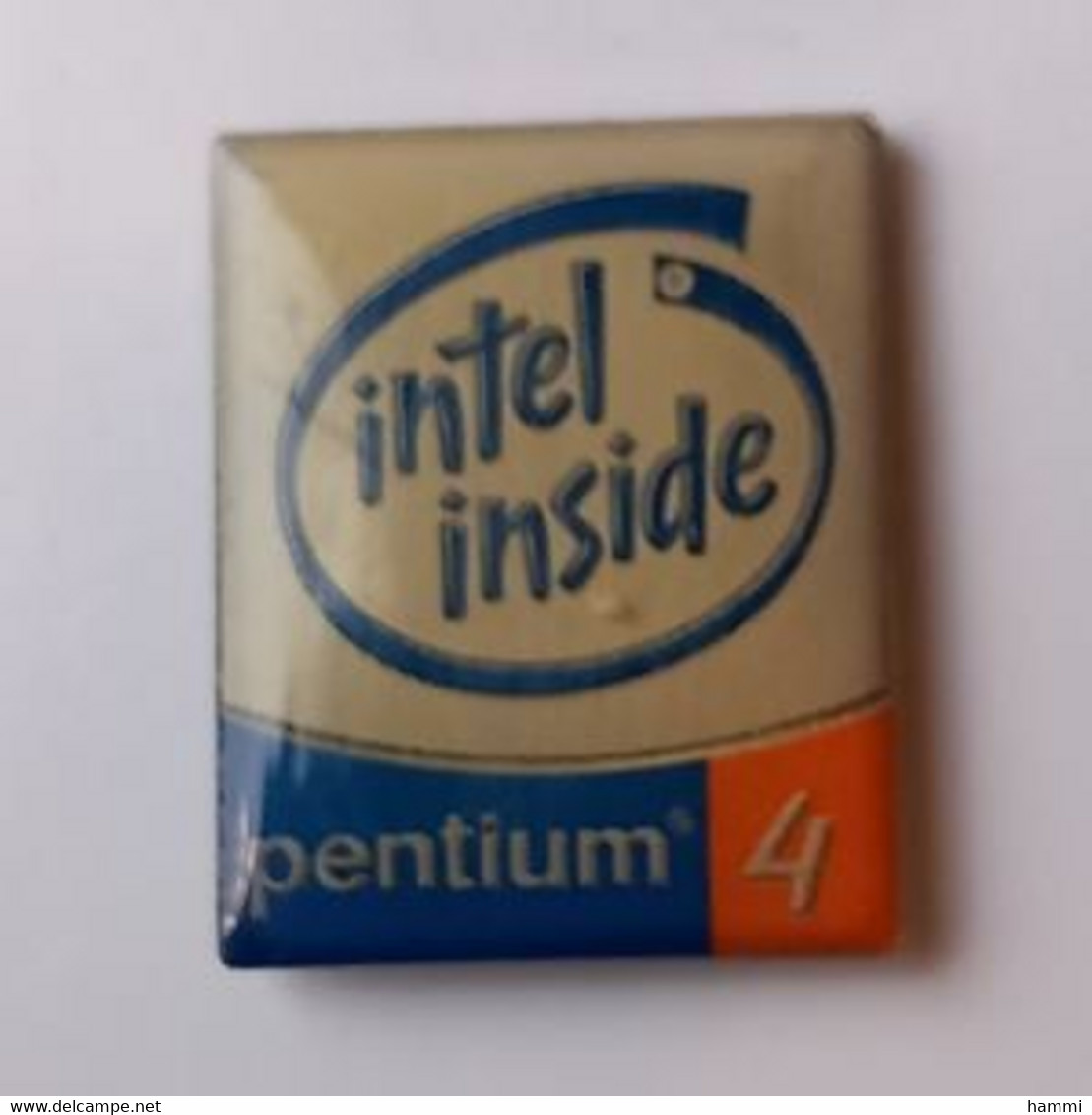 F240 Pin's INTEL INSIDE Pentium 4 Informatique Achat Immédiat - Informatique