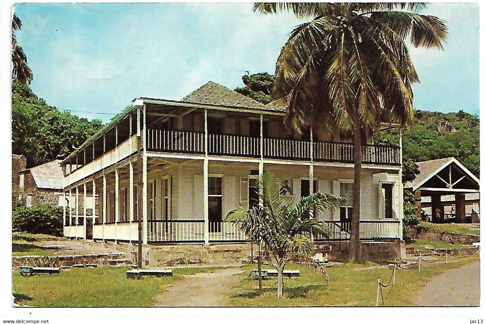 L120D892 - Antigua - Admiral Horatio Nelson's House - Antigua & Barbuda