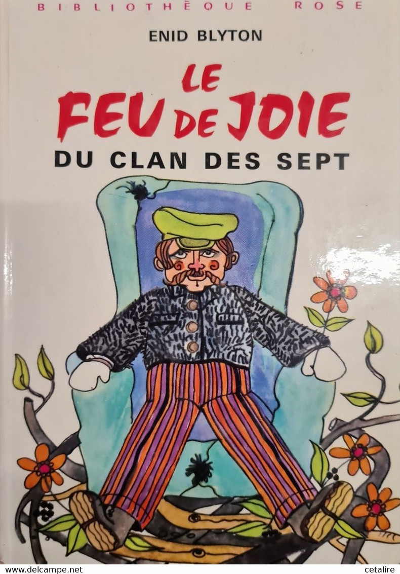 Le Feu De Joie Enid Blyton +++TRES BON ETAT +++ - Bibliothèque Rose