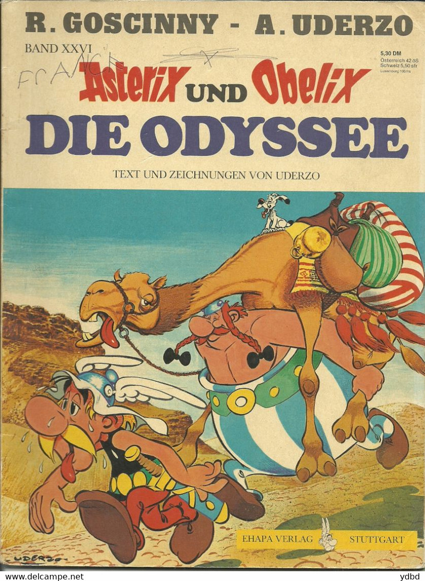 ASTERIX  UND OBELIX DIE ODYSSEE – Édition En Allemand - Other & Unclassified