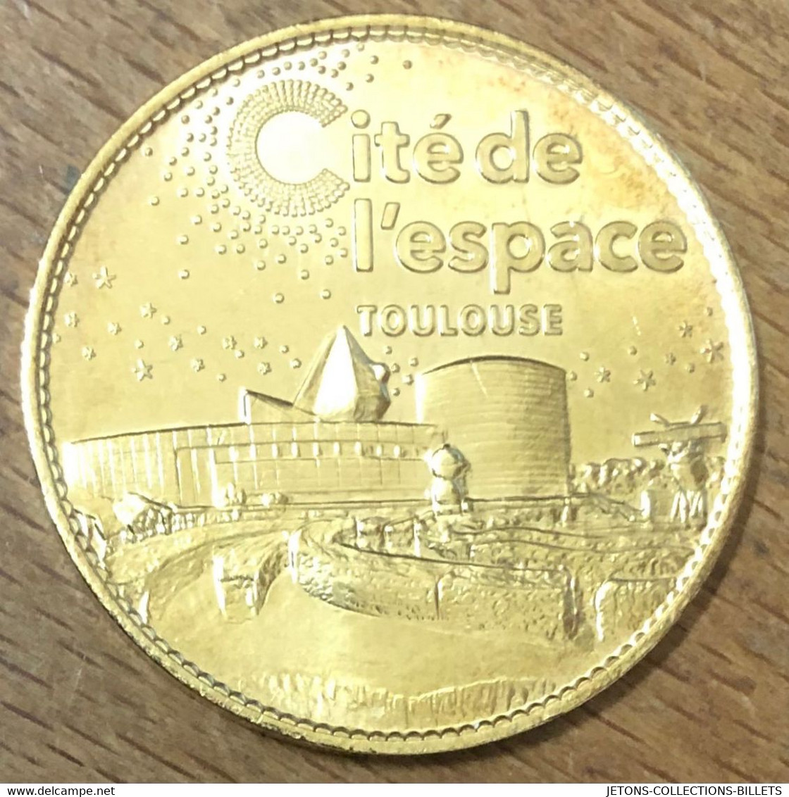 31 TOULOUSE CITÉ DE L'ESPACE TERRAIN MARTIEN MDP 2022 MÉDAILLE MONNAIE DE PARIS JETON TOURISTIQUE TOKENS MEDALS COINS - 2022