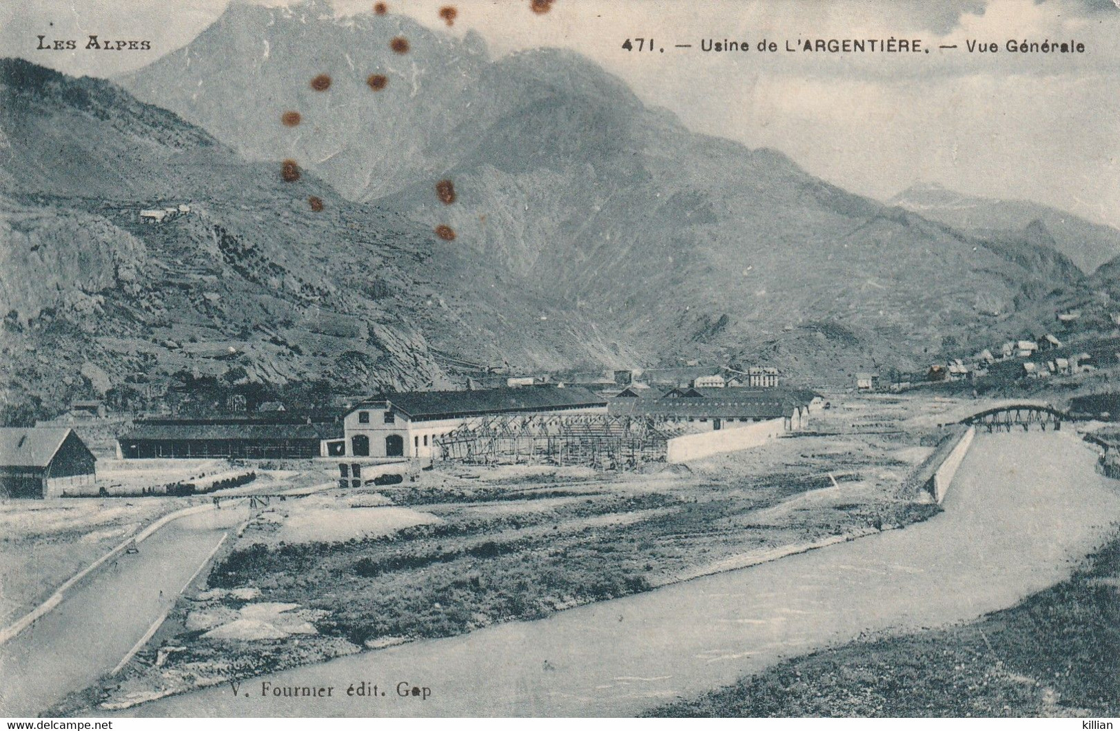 Usine De L'argentière Vue Generale - L'Argentiere La Besse