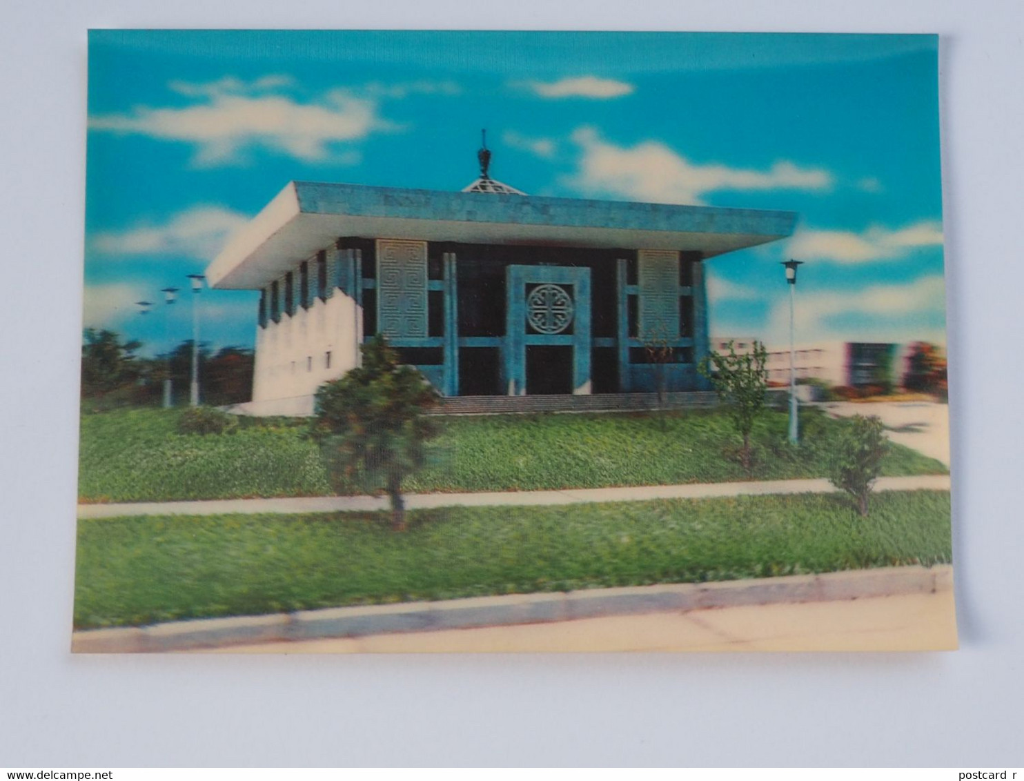 Mongolia House  3D    A 223 - Stereoscope Cards