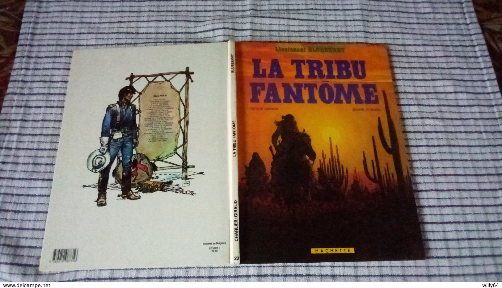 BLUEBERRY   " La Tribu Fantome "   EO1982   Edition: HACHETTE   TBE - Blueberry