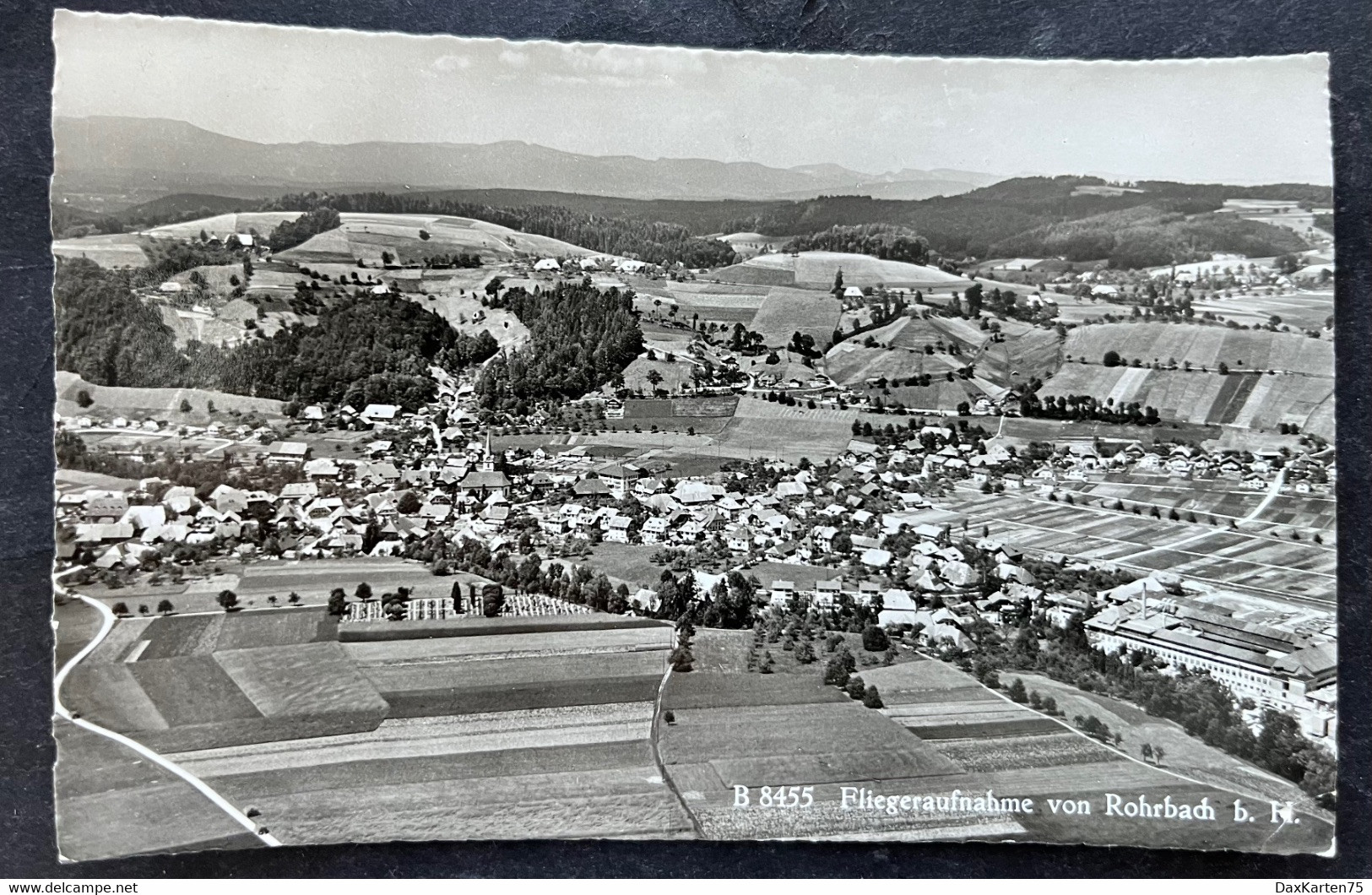 Fliegeraufnahme Von Rohrbach B. Huttwil/ Oberaargau - Huttwil