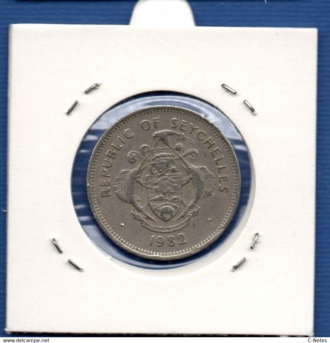 SEYCHELLES - 1 Rupee 1982 -  See Photos - Km 50.1 - Seychelles