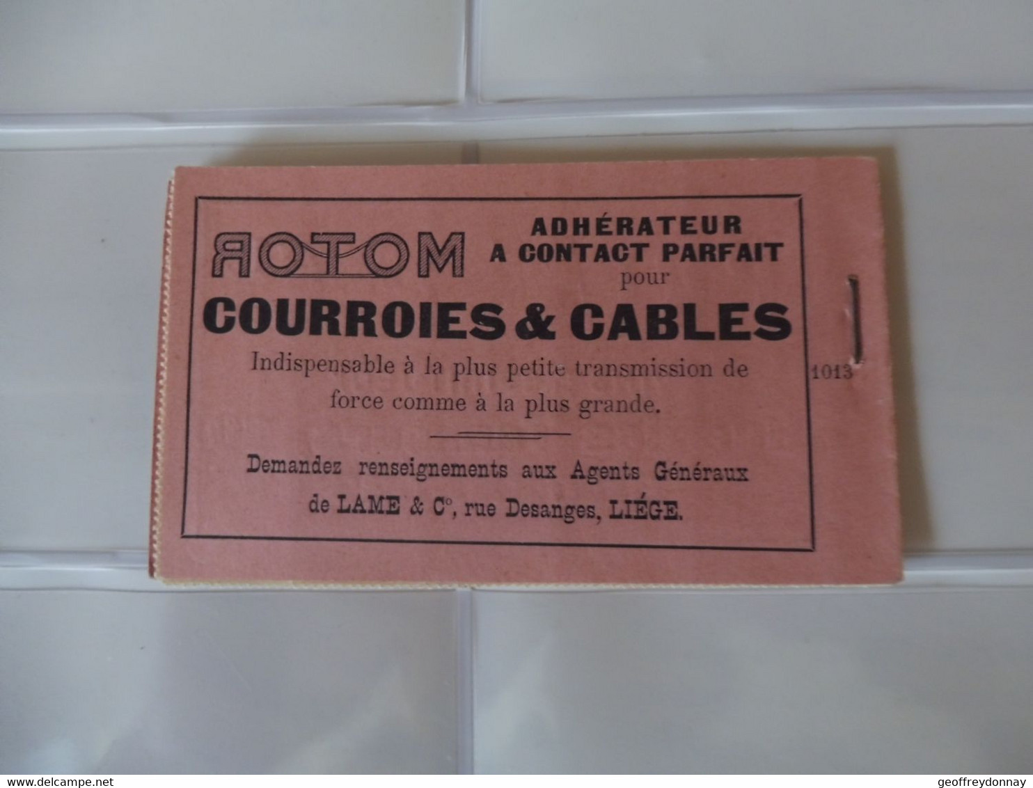 Belgie Belgique Belgium Postzegelboekje Carnet Mnh Neuf ** A 15 B Perfect ( Courroies Et Cables ) - 1907-1941 Anciens [A]